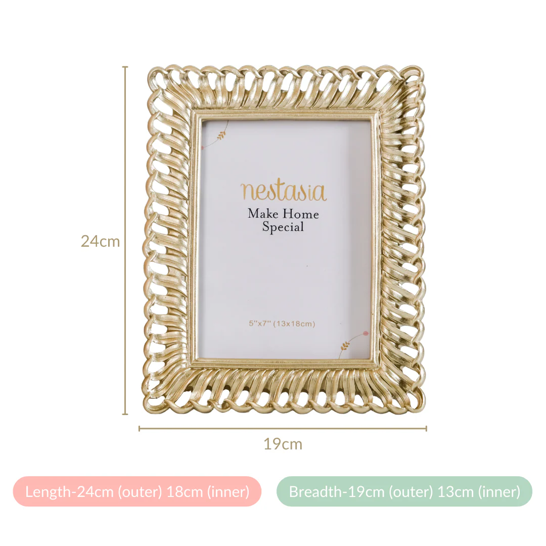 Classic Gold Photo Frame 9.5"x7.5" - Image 6