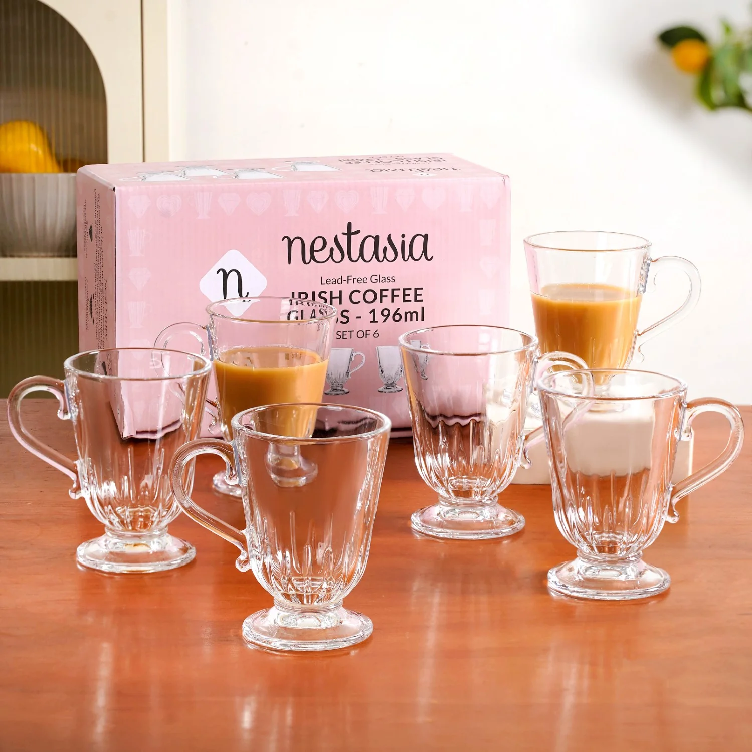 Classic Irish Coffee Glass Set Of 6 196ml - Image 2