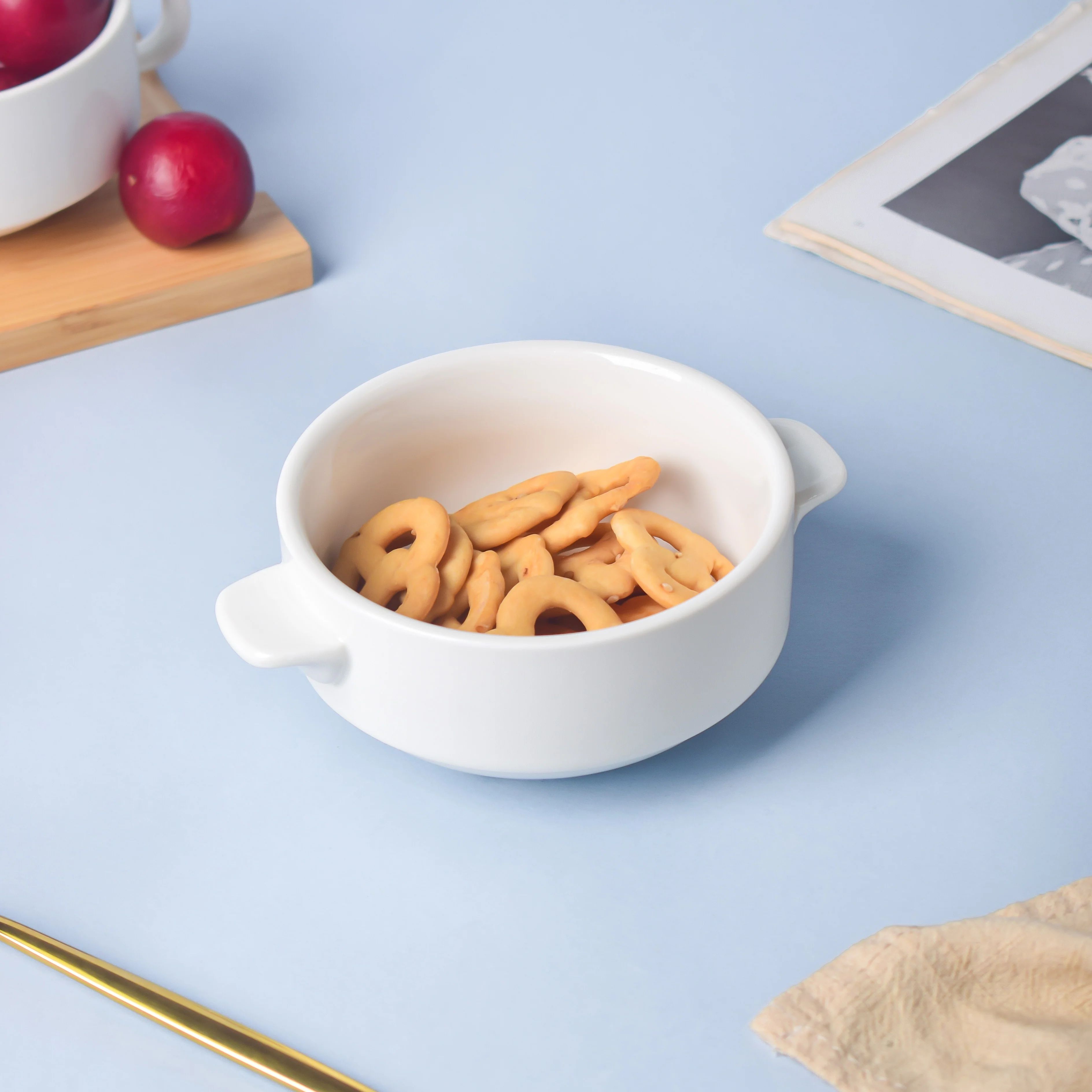 Classic White Soup Bowl 200 ml - Image 2