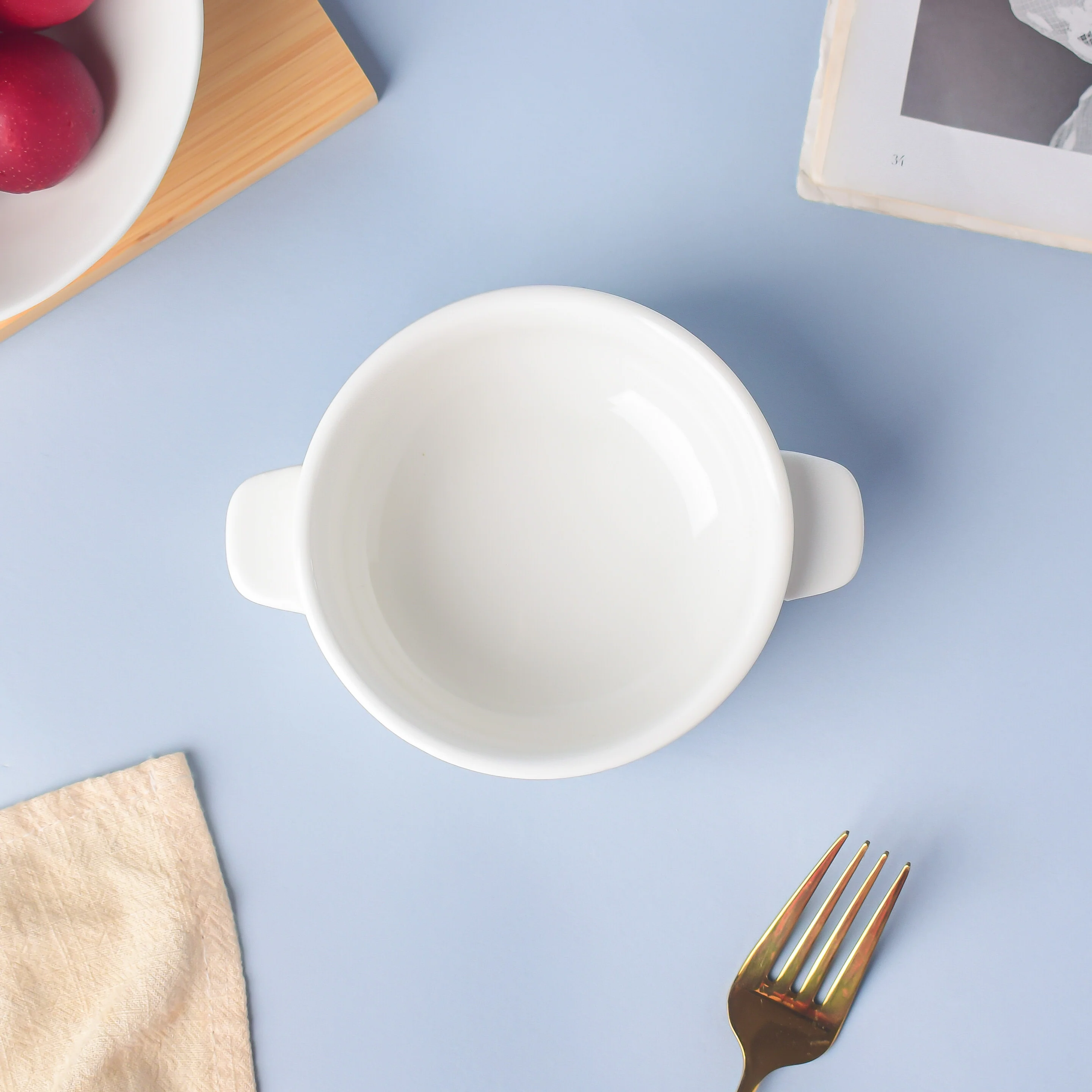 Classic White Soup Bowl 200 ml - Image 5