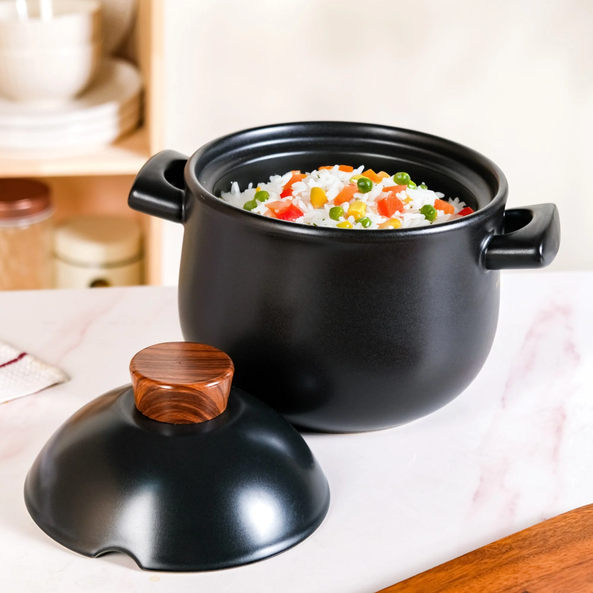 Claymist Asian Ceramic Cooking Pot 3900ml - Image 9