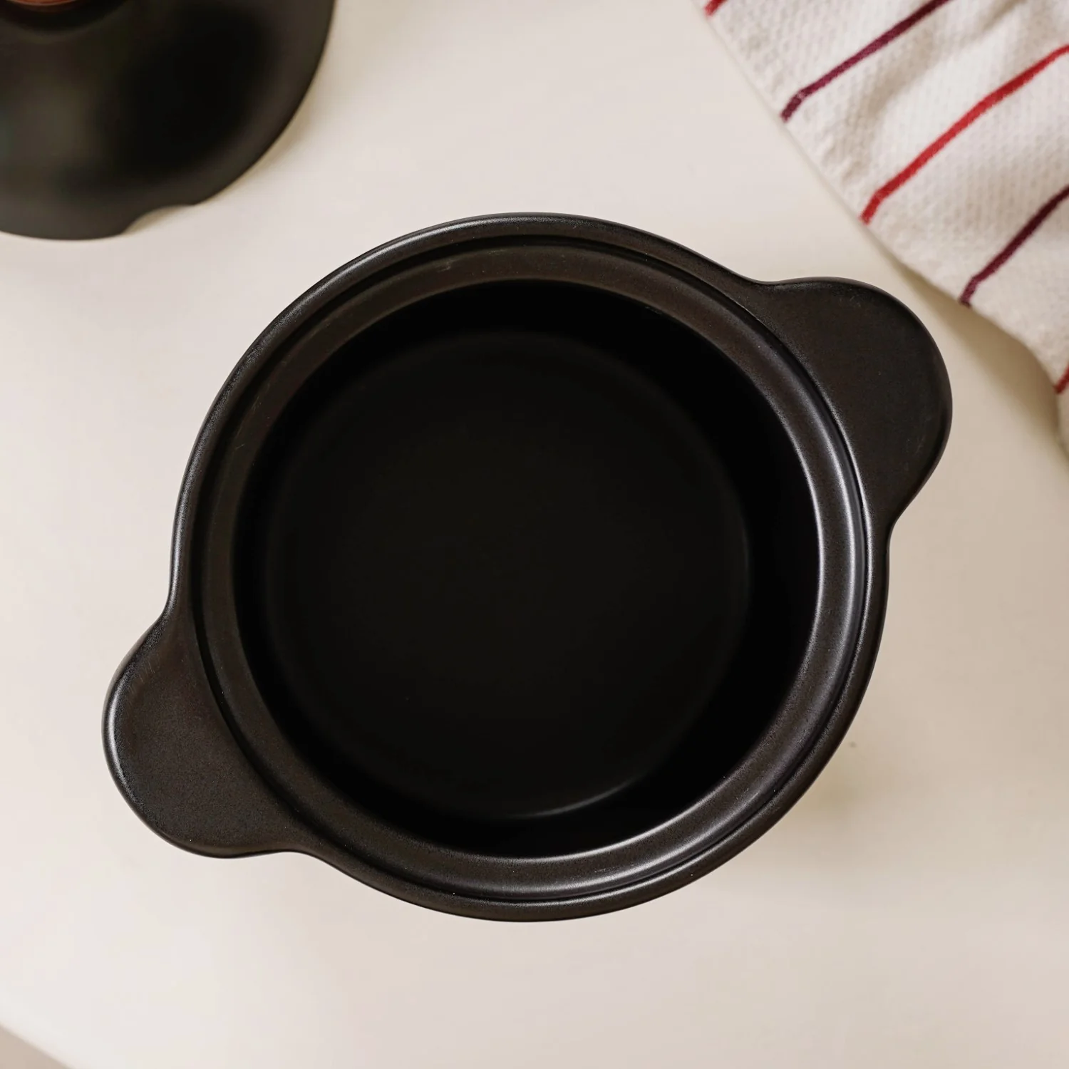 Claymist Chinese Style Ceramic Cooking Pot 1700ml - Image 9