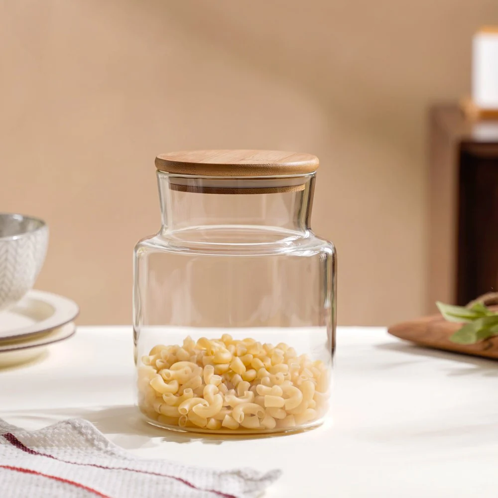 Clear Glass Airtight Container With Lid Small 1.2 L - Image 12