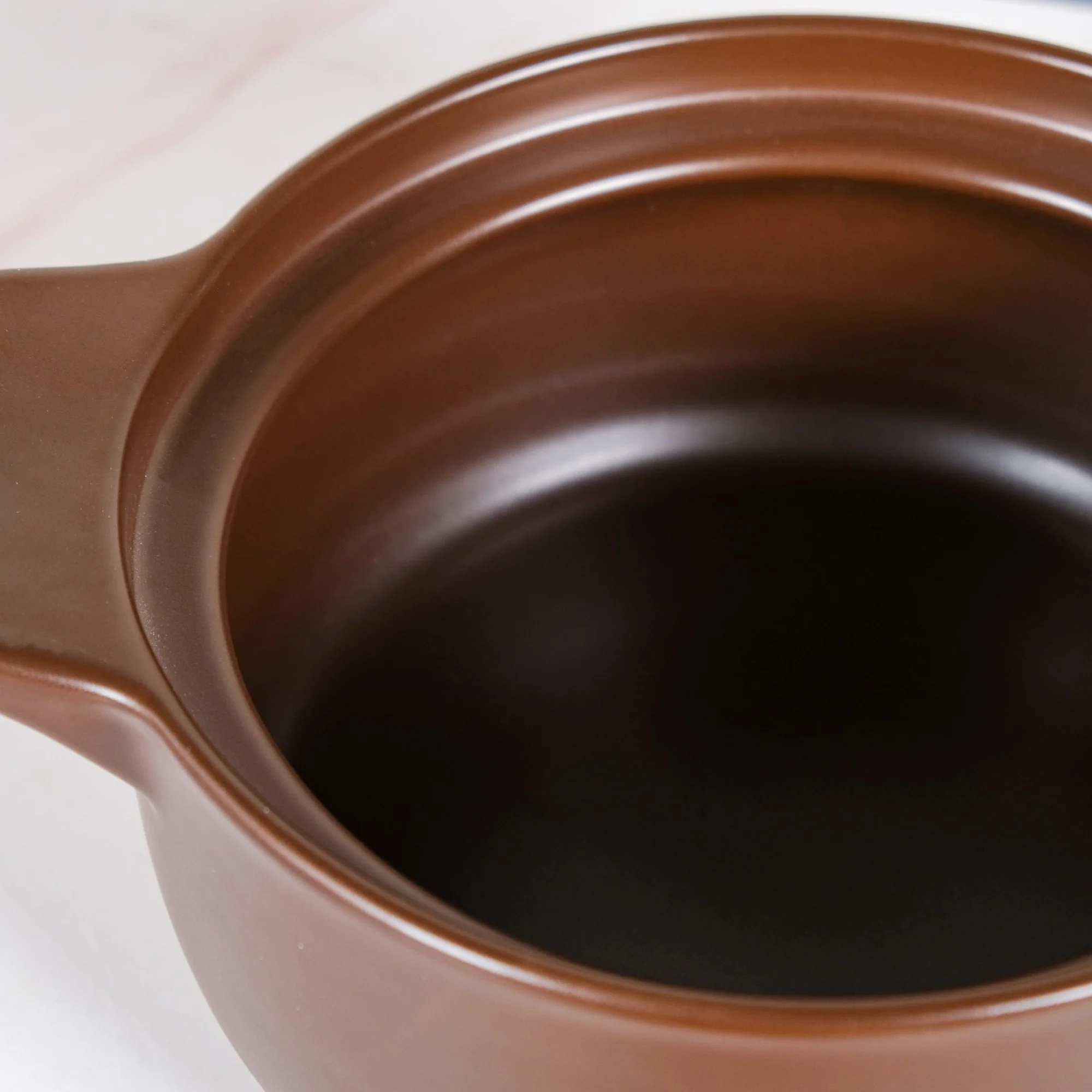 Clementine Ceramic Deep Cooking Pot With Lid 3200ml - Image 6