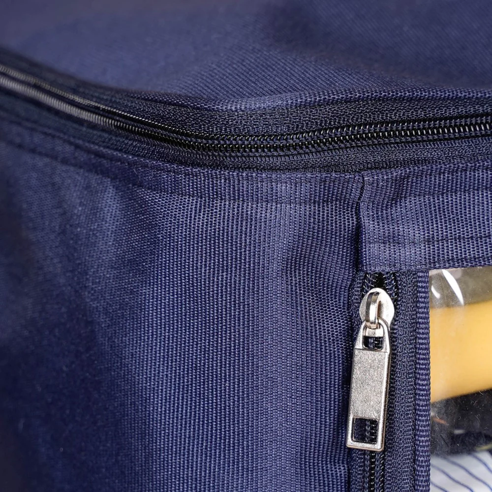 Wardrobe Storage Organiser Bag Set Of 2 Blue - Image 13