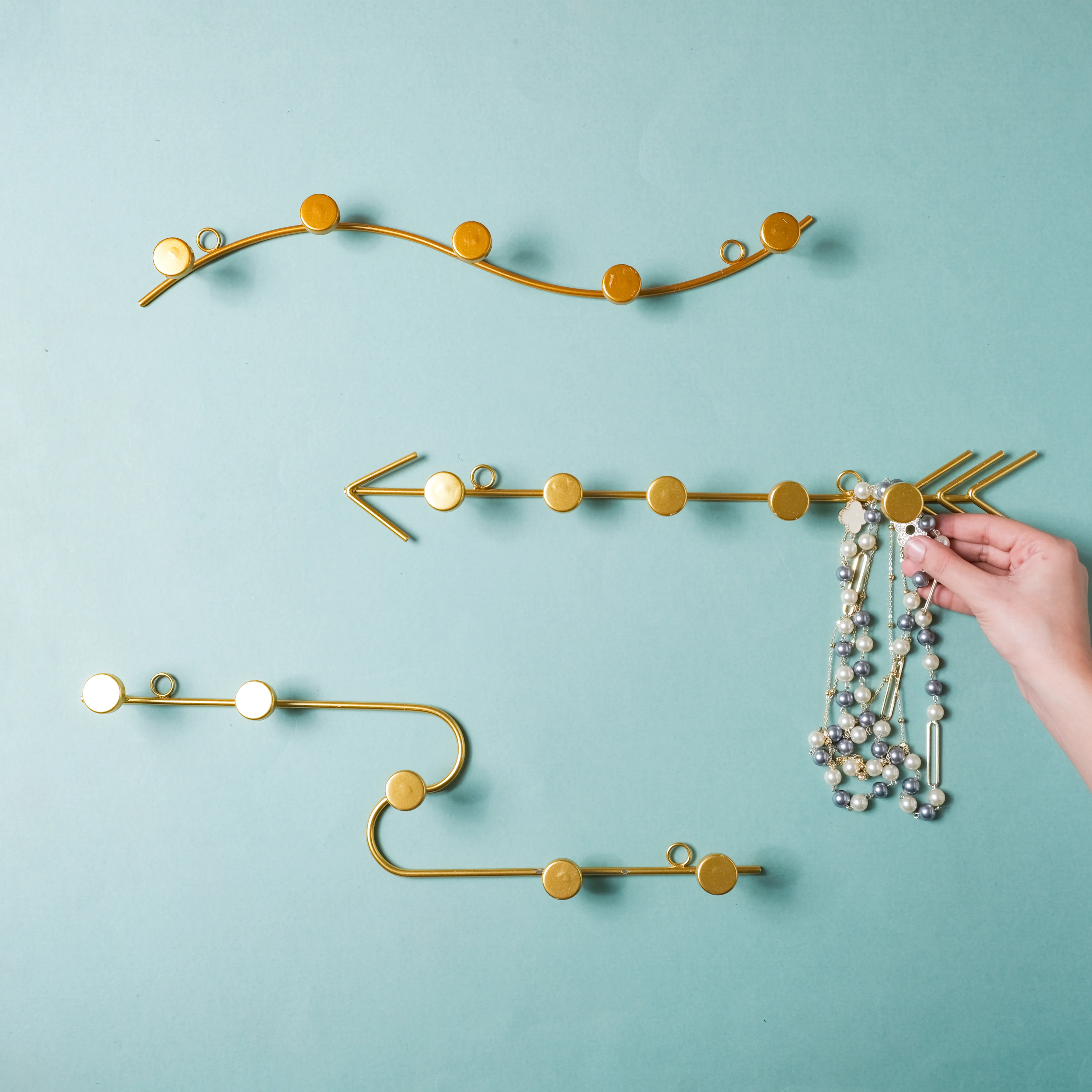 Clothes Hook - Gold - Image 2