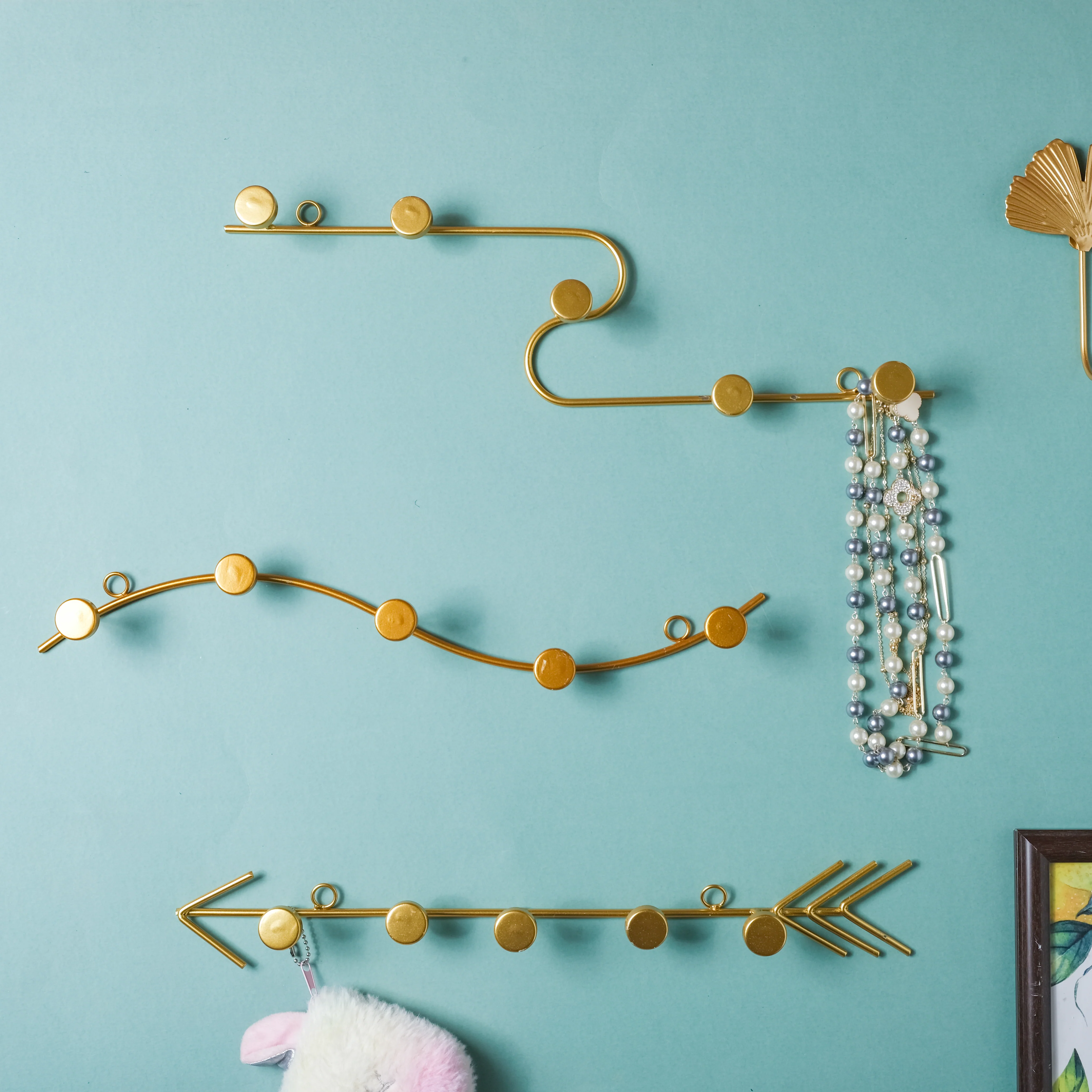 Clothes Hook - Gold - Image 3