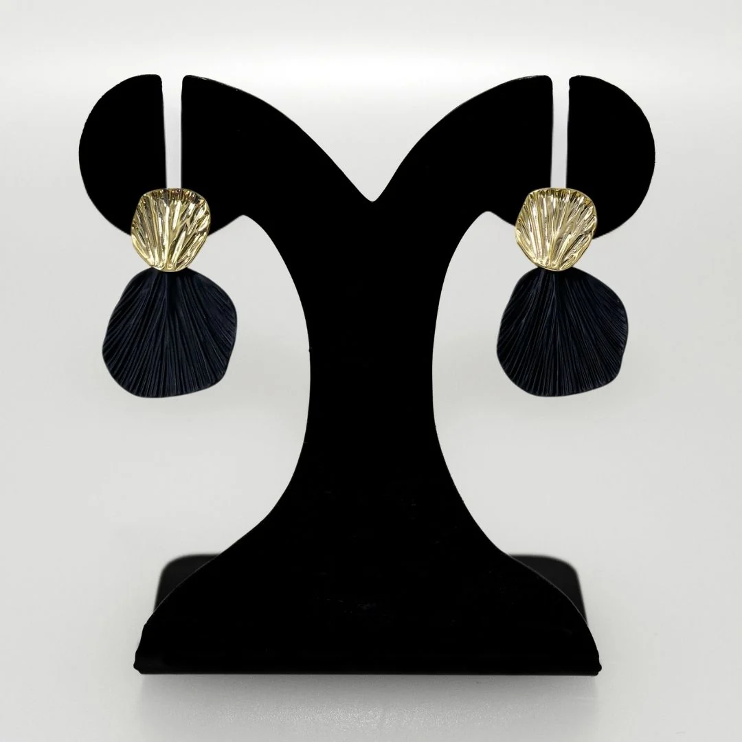 Coastal Charm Seashell Danglers Gold - Image 6