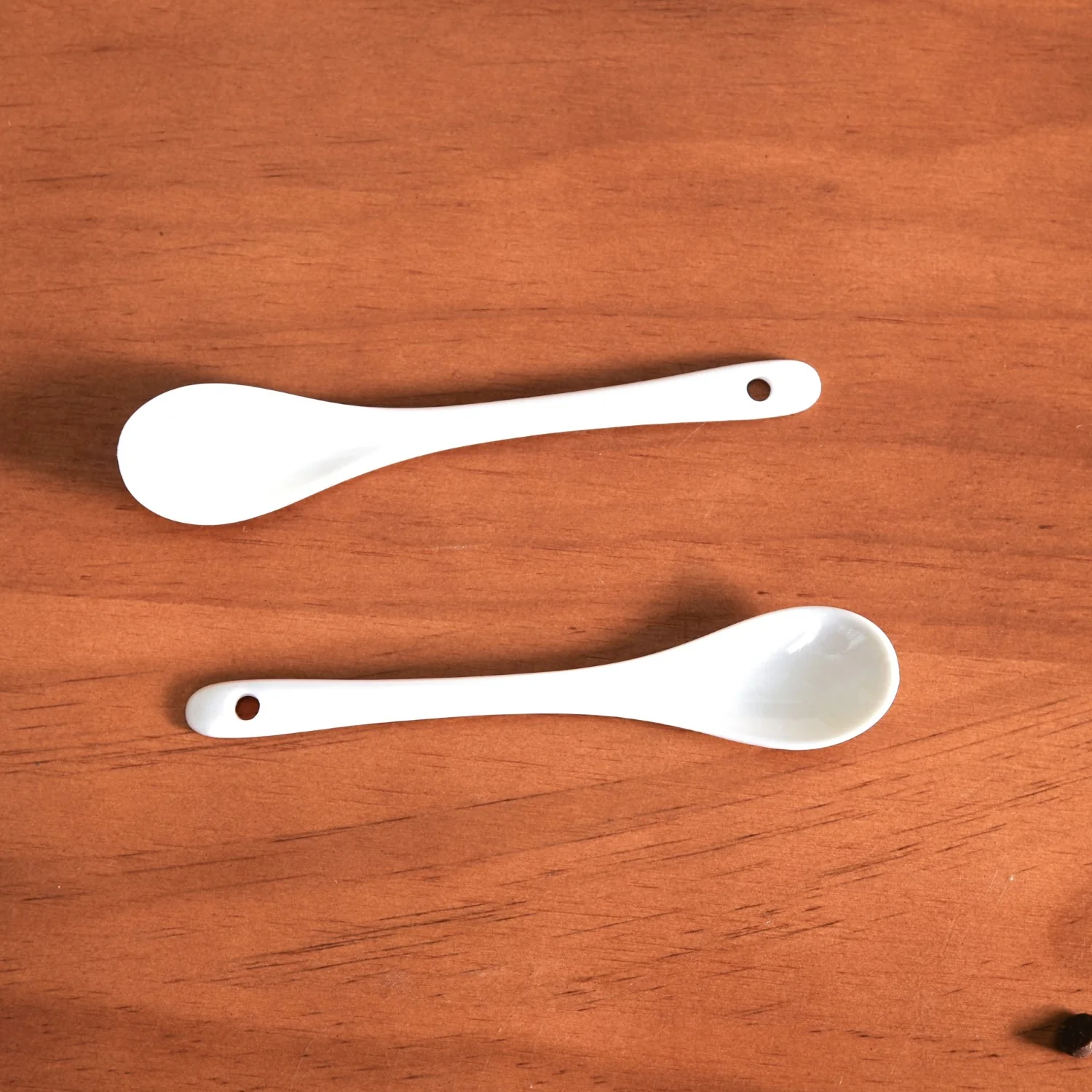 Coffee Mugs And Spoons With Wooden Tray For Two 350ml - Image 7