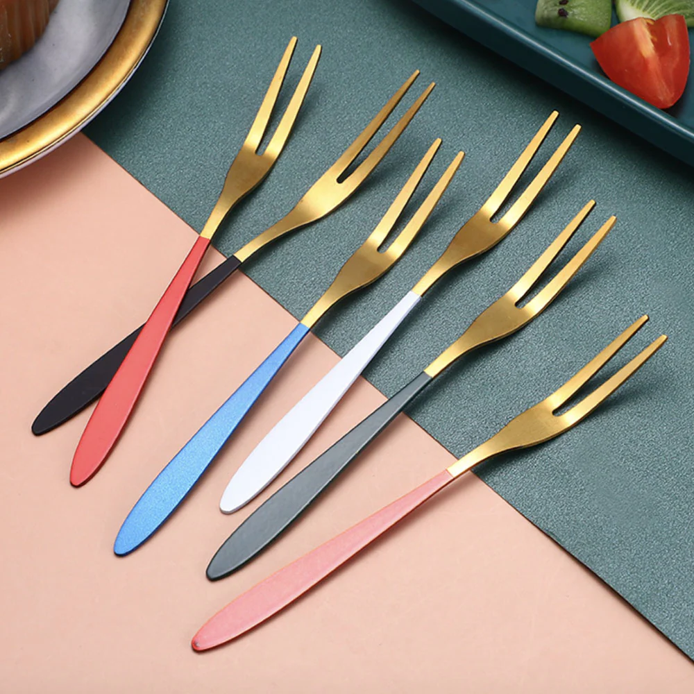 Colored Knife And Fork Set - Image 10
