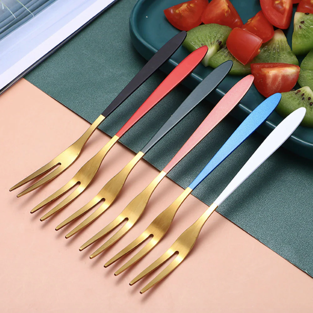Colored Knife And Fork Set - Image 4