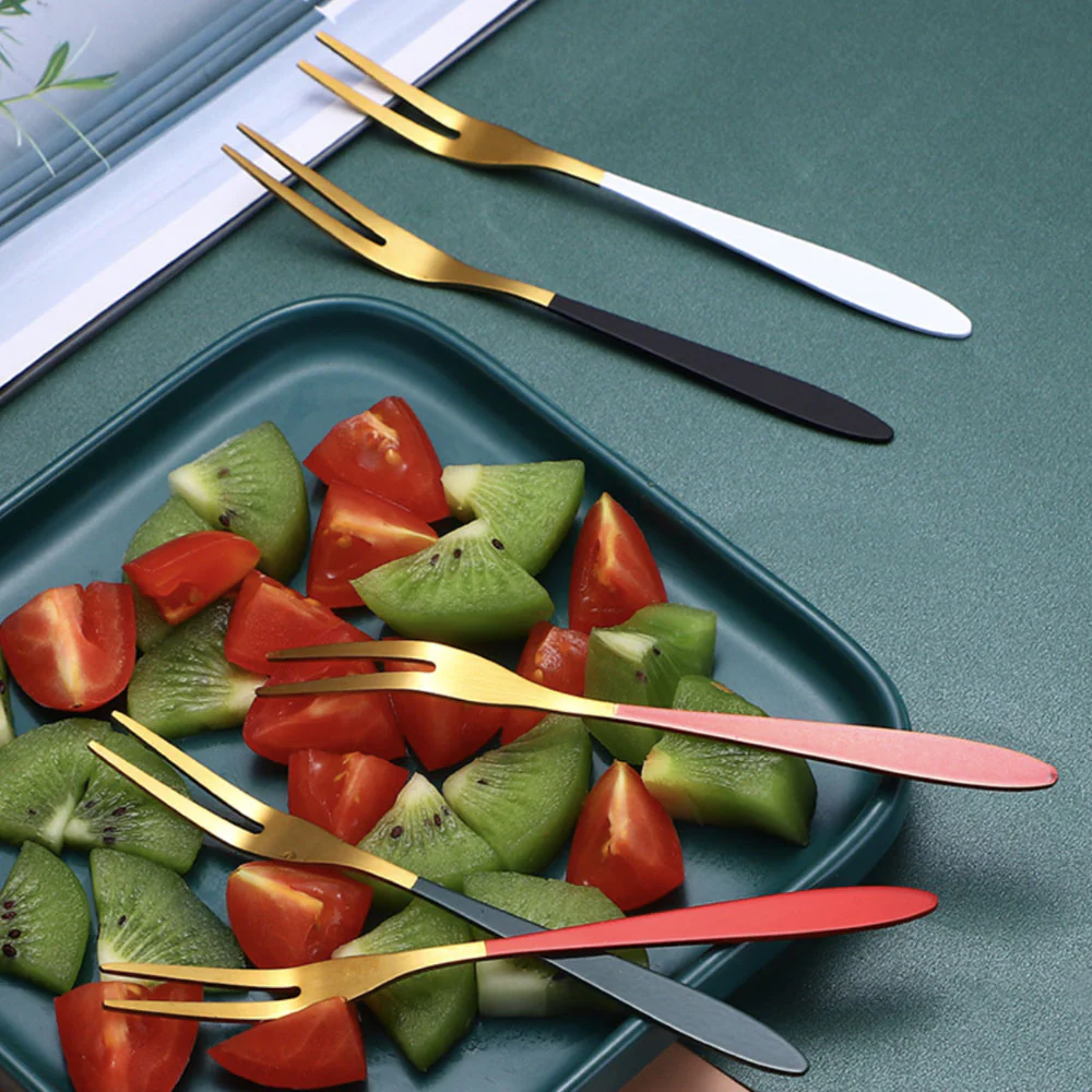 Colored Knife And Fork Set - Image 9
