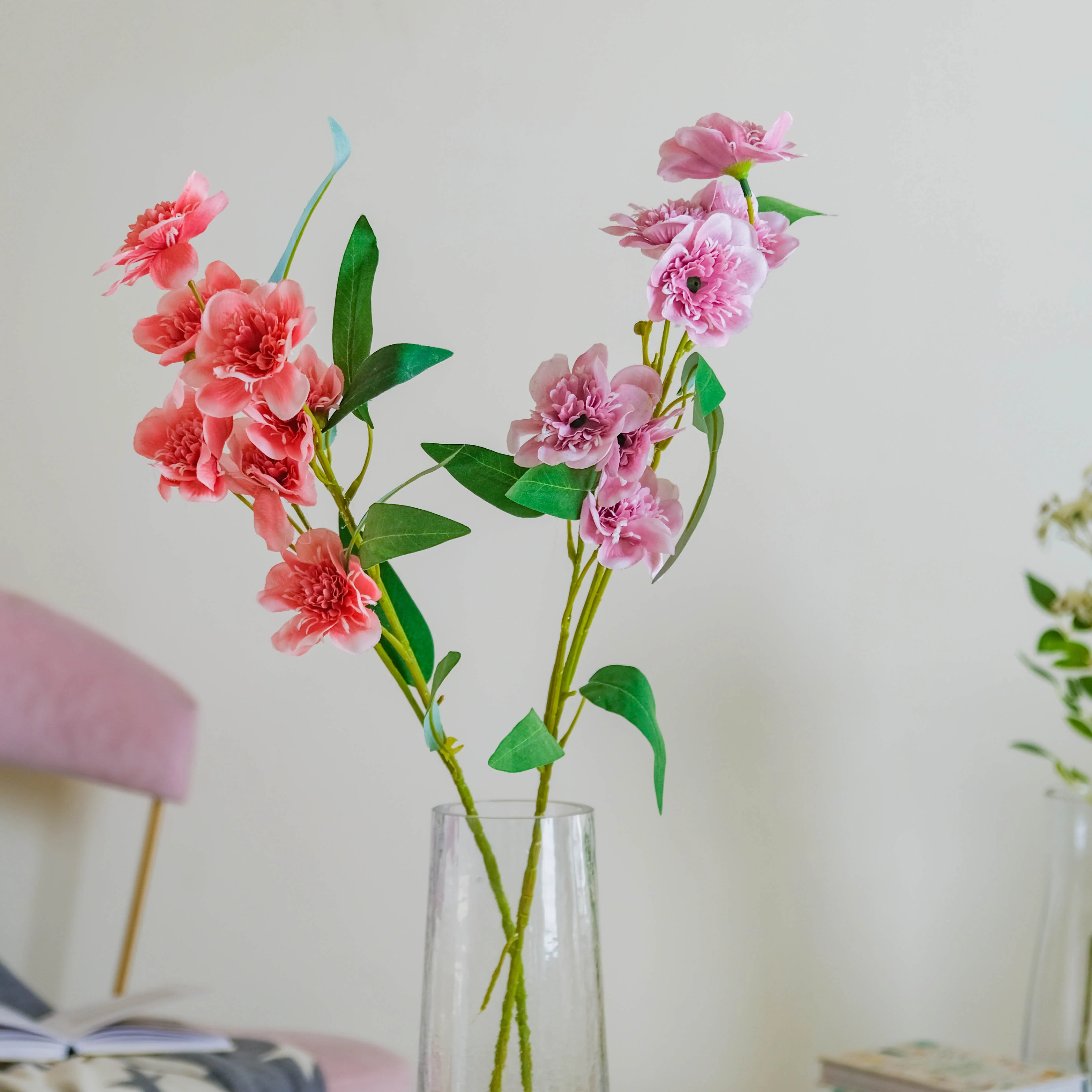 Colorful Faux Wild Flower Stem - Image 9
