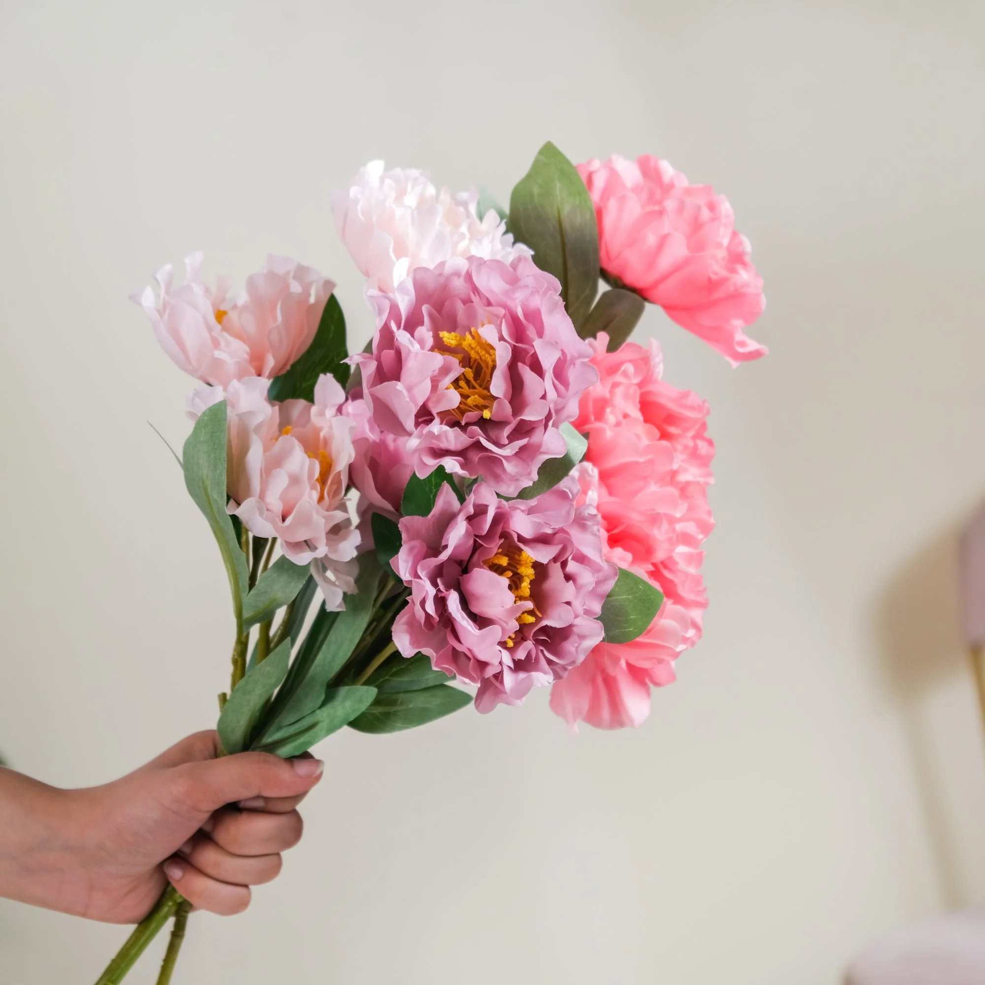 Colorful Peony Stems - Image 2