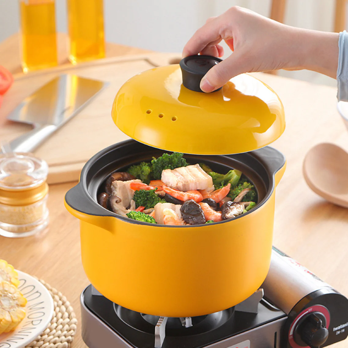 Colorful Soup Pot - Image 2