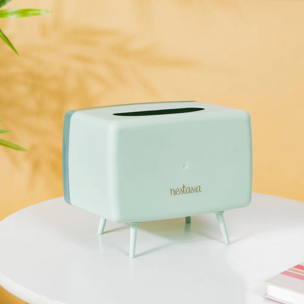 TV Tissue Box With Stand Green - Image 14