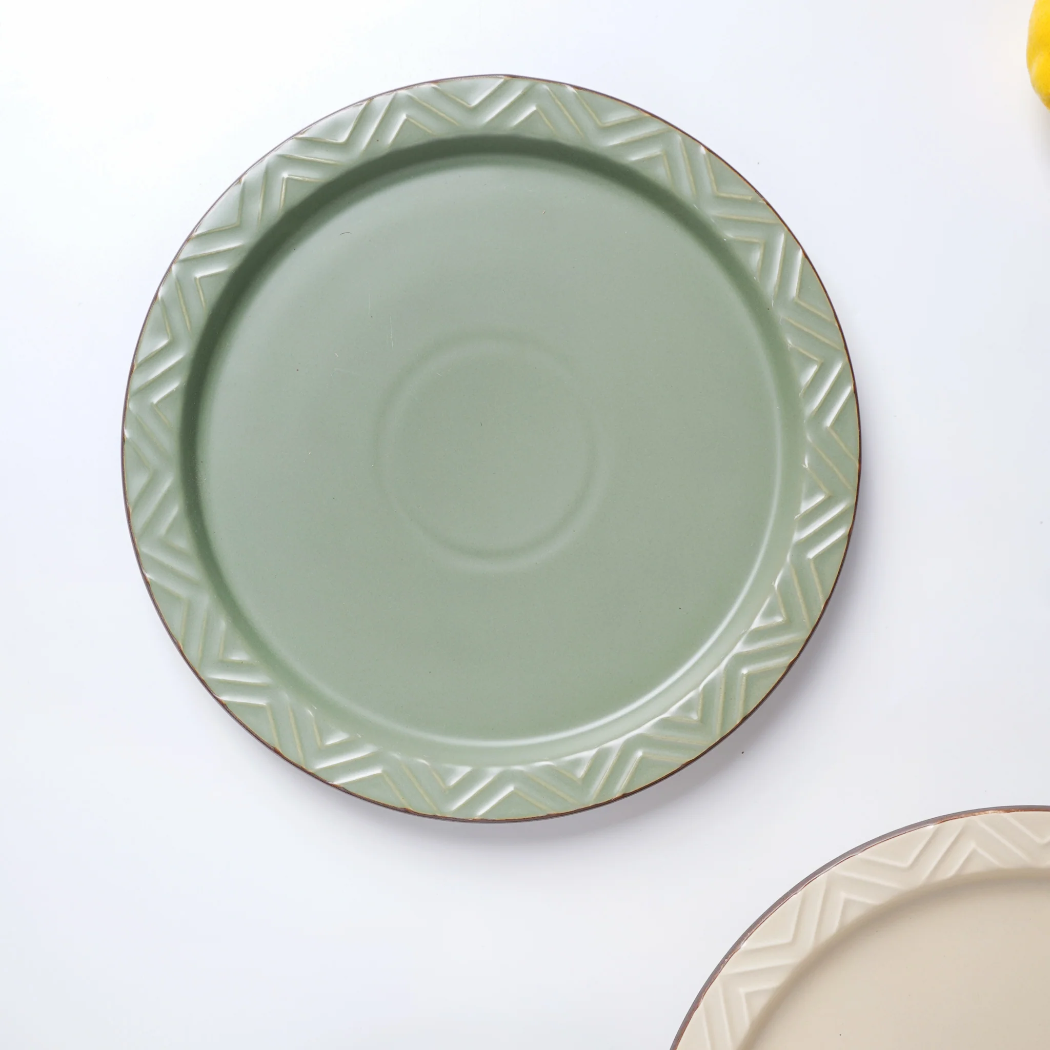 Coloured Dinner Plate - Image 7