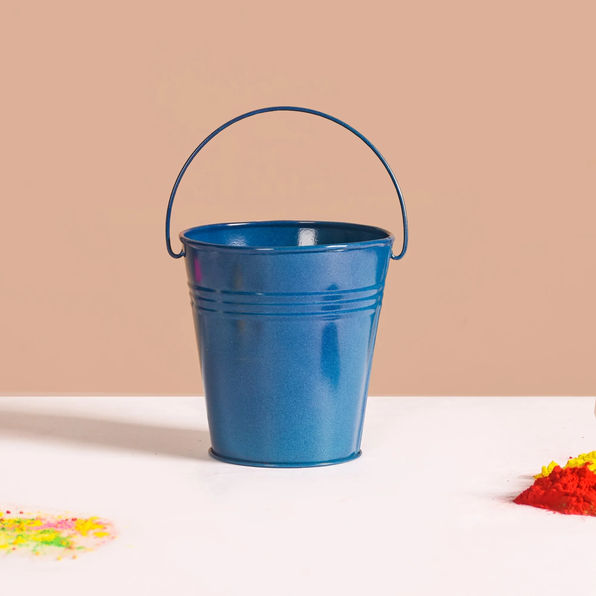 Colourful Metal Bucket Set Of 3 - Image 10