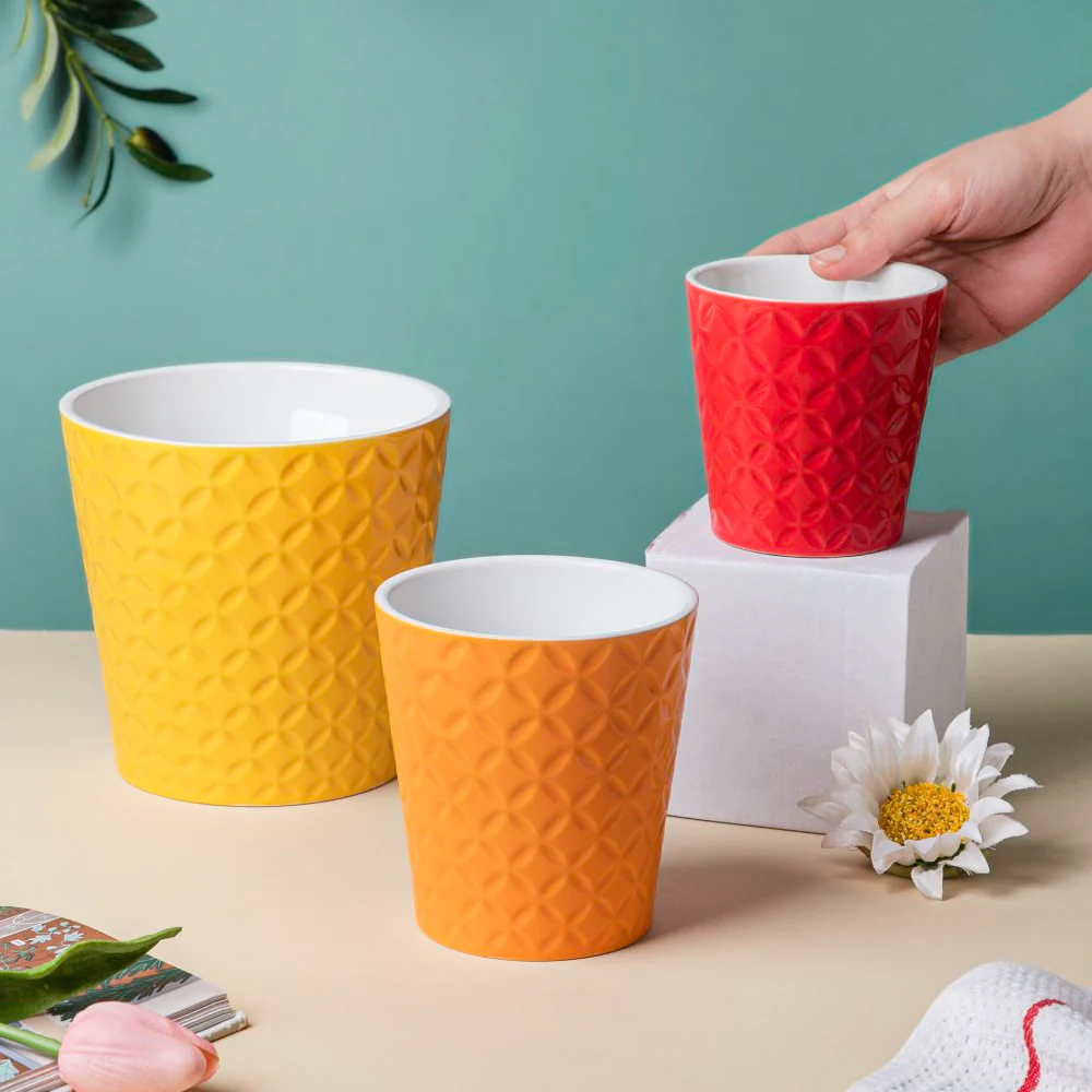 Colourpop Ceramic Planters Set Of 3 - Image 2
