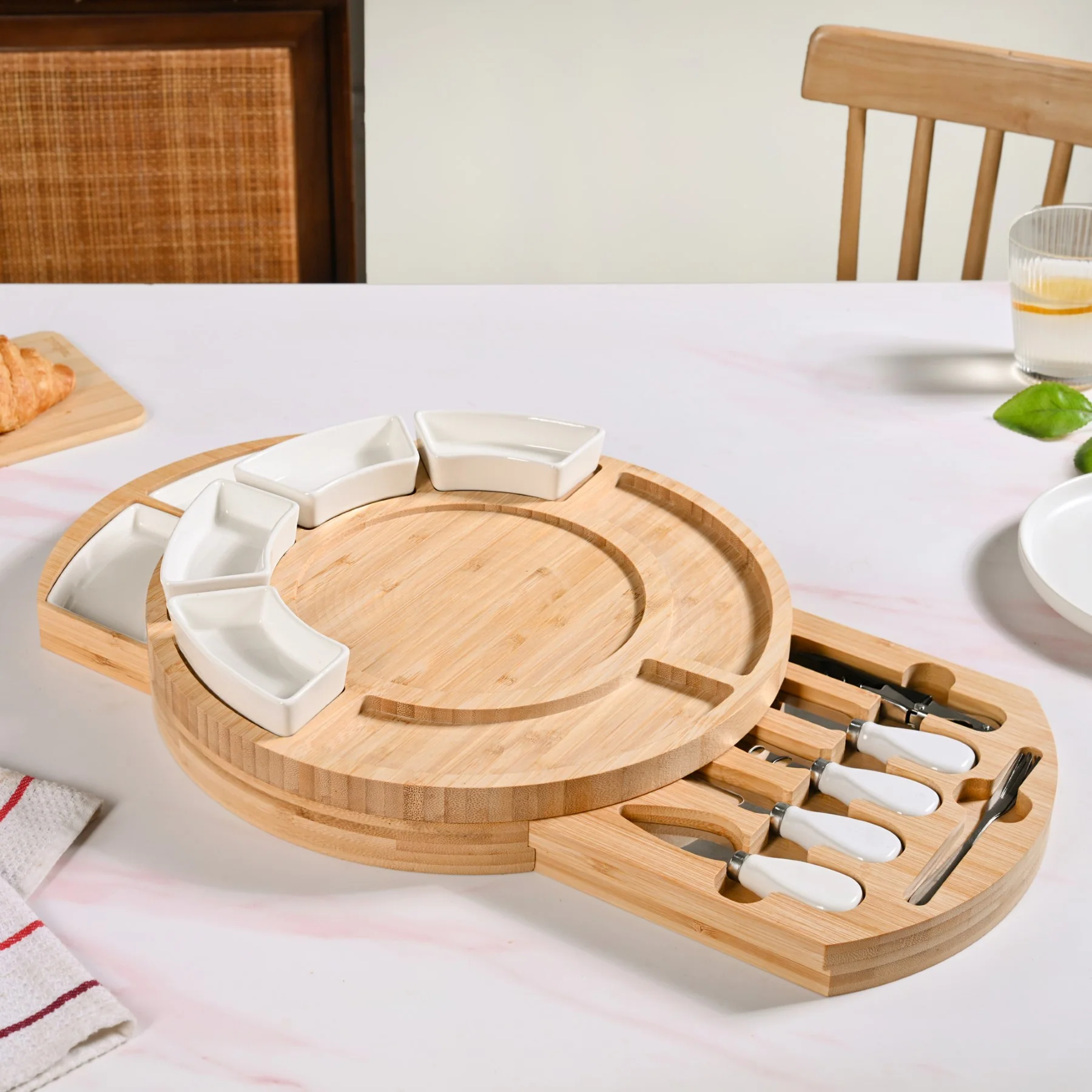 Complete Hosting Expandable Charcuterie Set Of 12 - Image 7