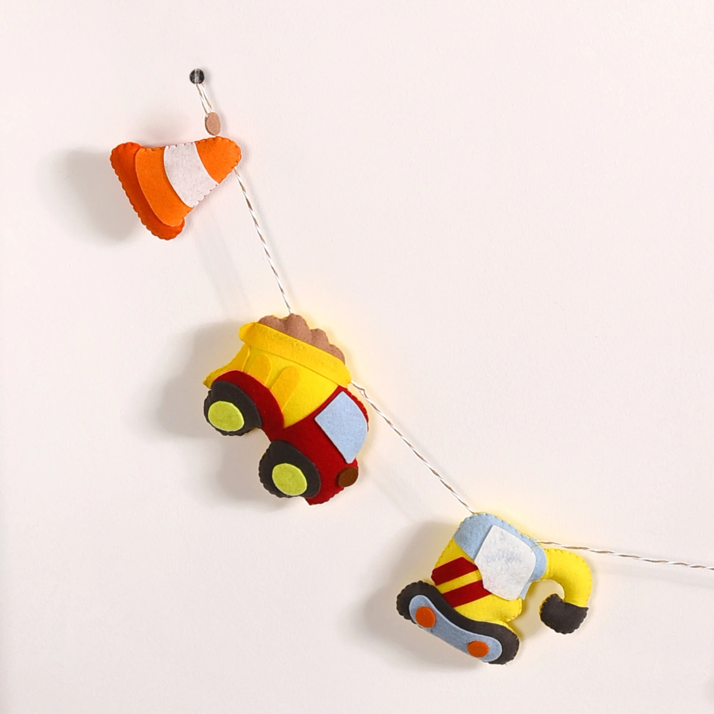 Construction Site Bunting For Kids Room Decor - Image 6
