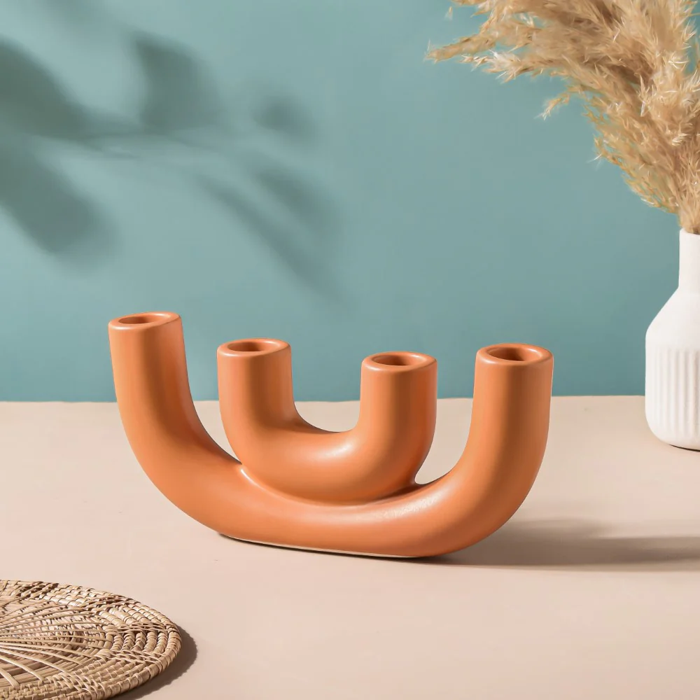 Contemporary Ceramic Candle Stand