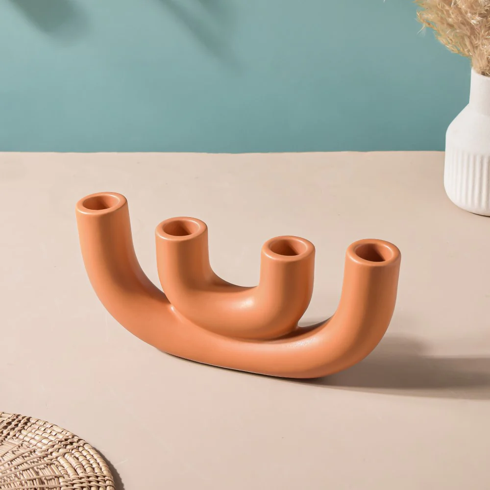 Contemporary Ceramic Candle Stand - Image 6