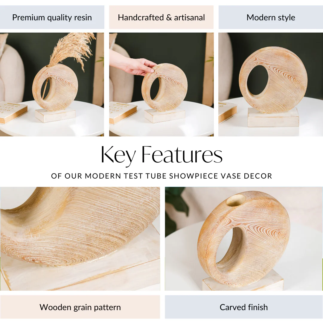 Contemporary Test Tube Showpiece Vase Decor - Image 4