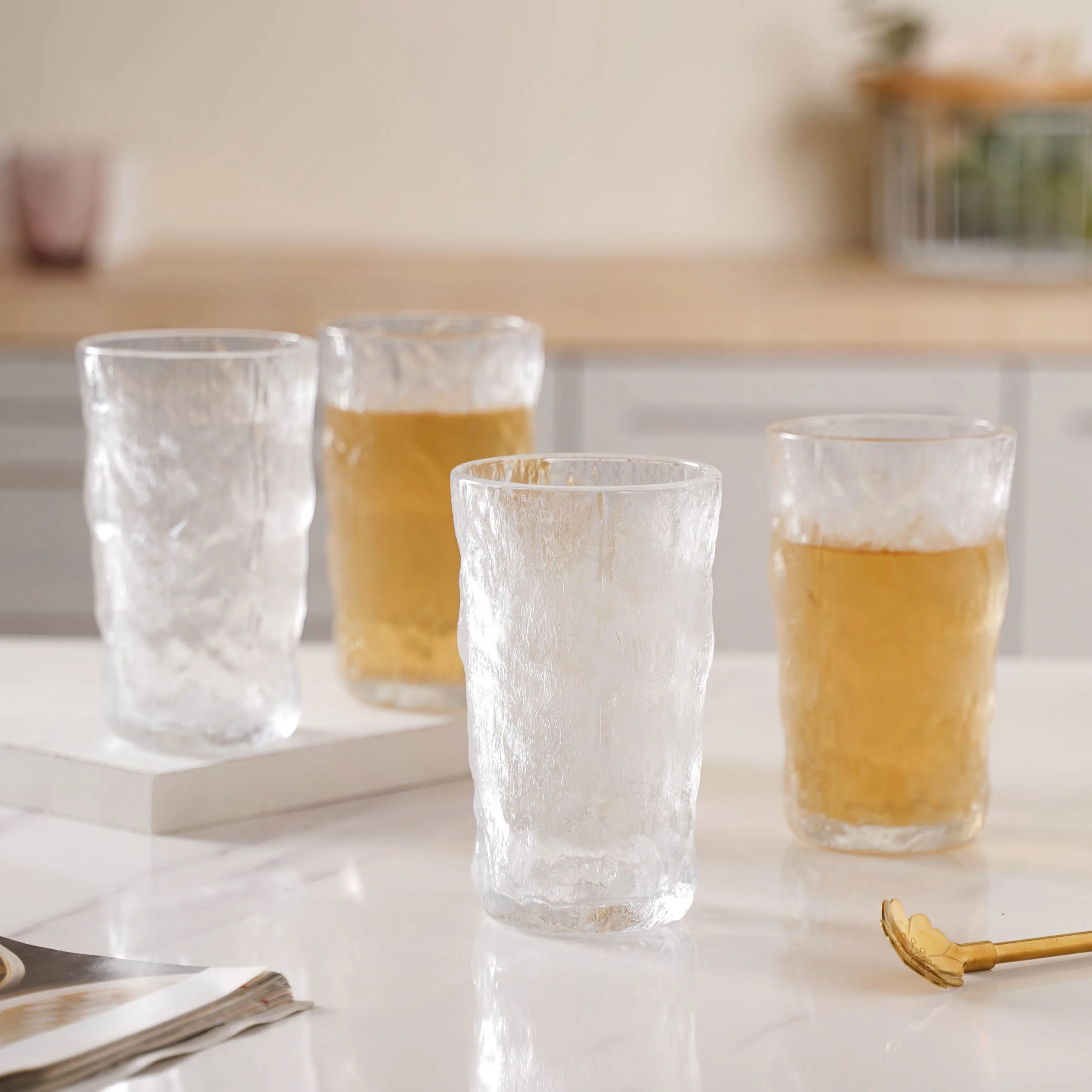 Contemporary Water Glass Set of 4 - Image 2