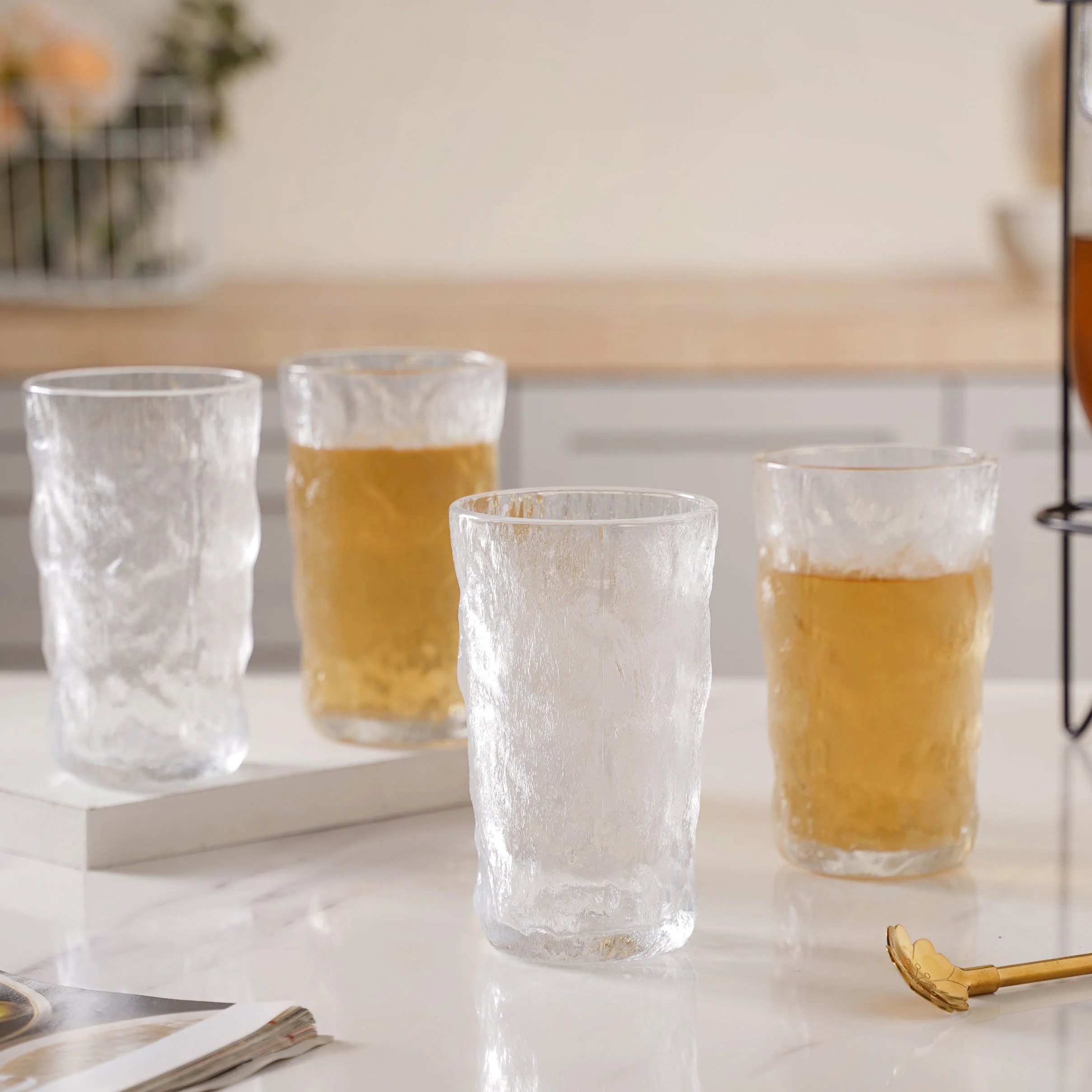 Contemporary Water Glass Set of 4 - Image 6