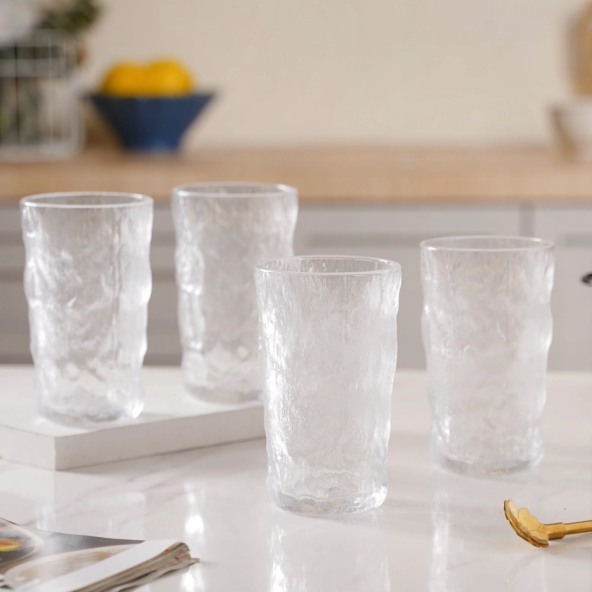 Contemporary Water Glass Set of 4 - Image 7