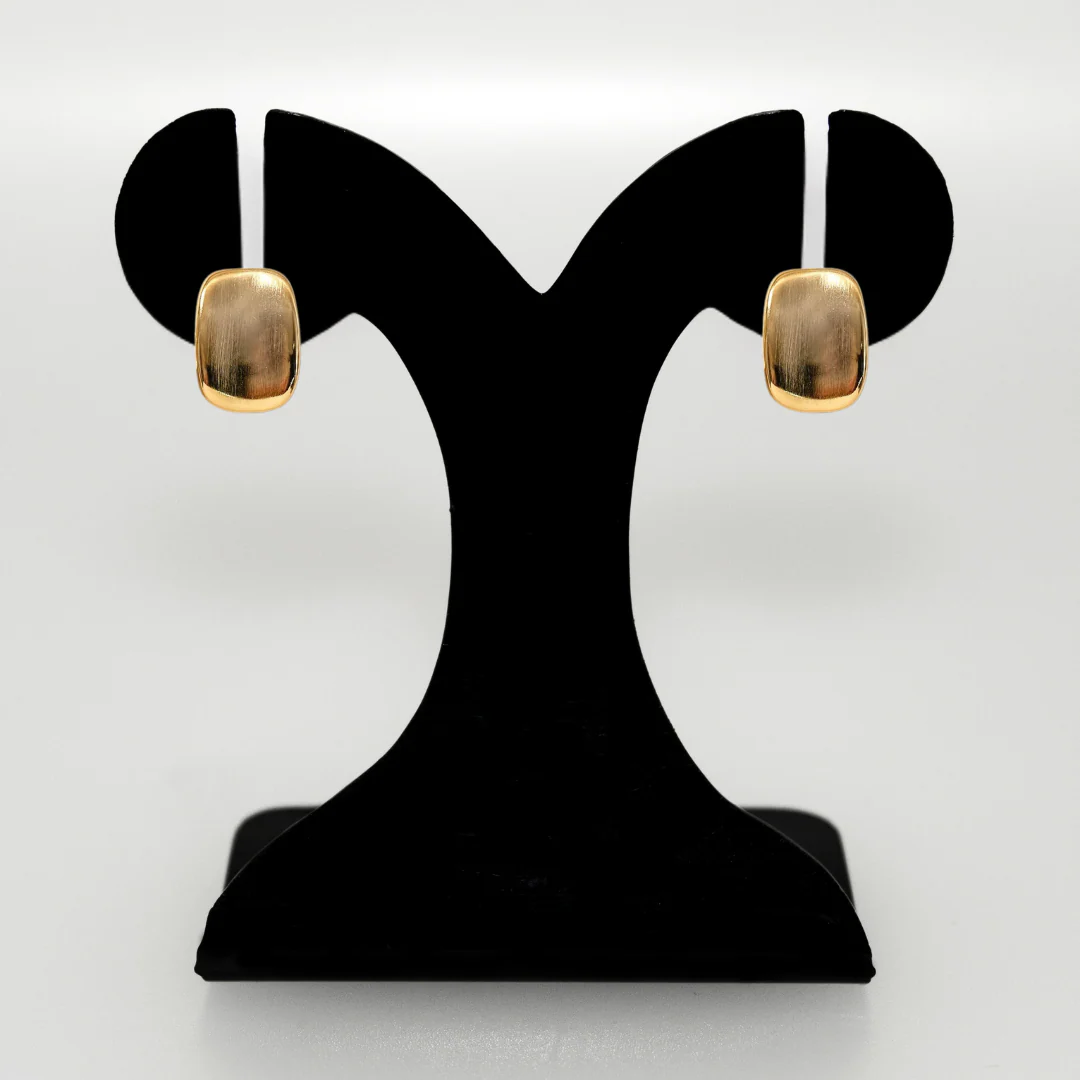 Contour Studs Gold - Image 6