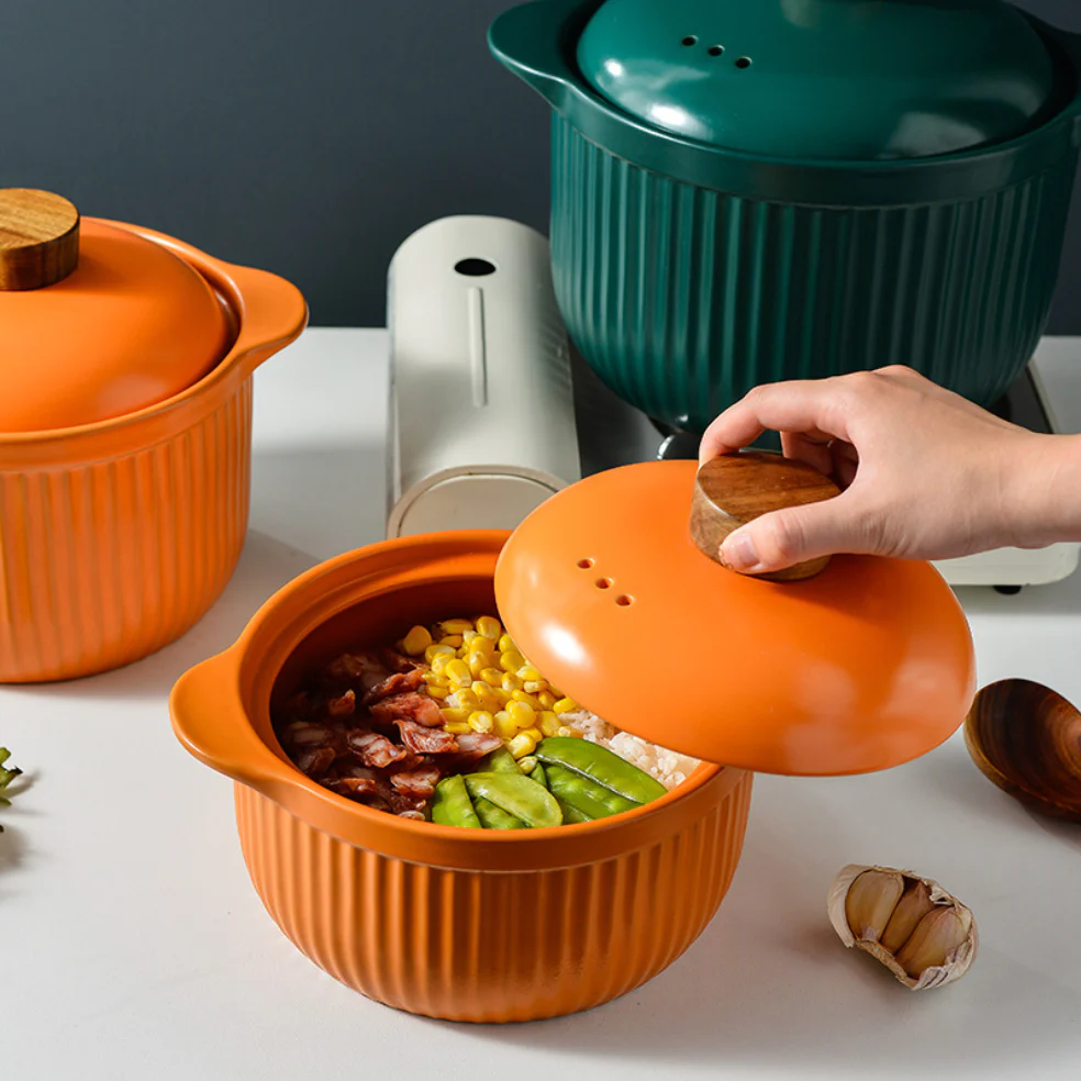 Cooking Pots Orange - Image 4