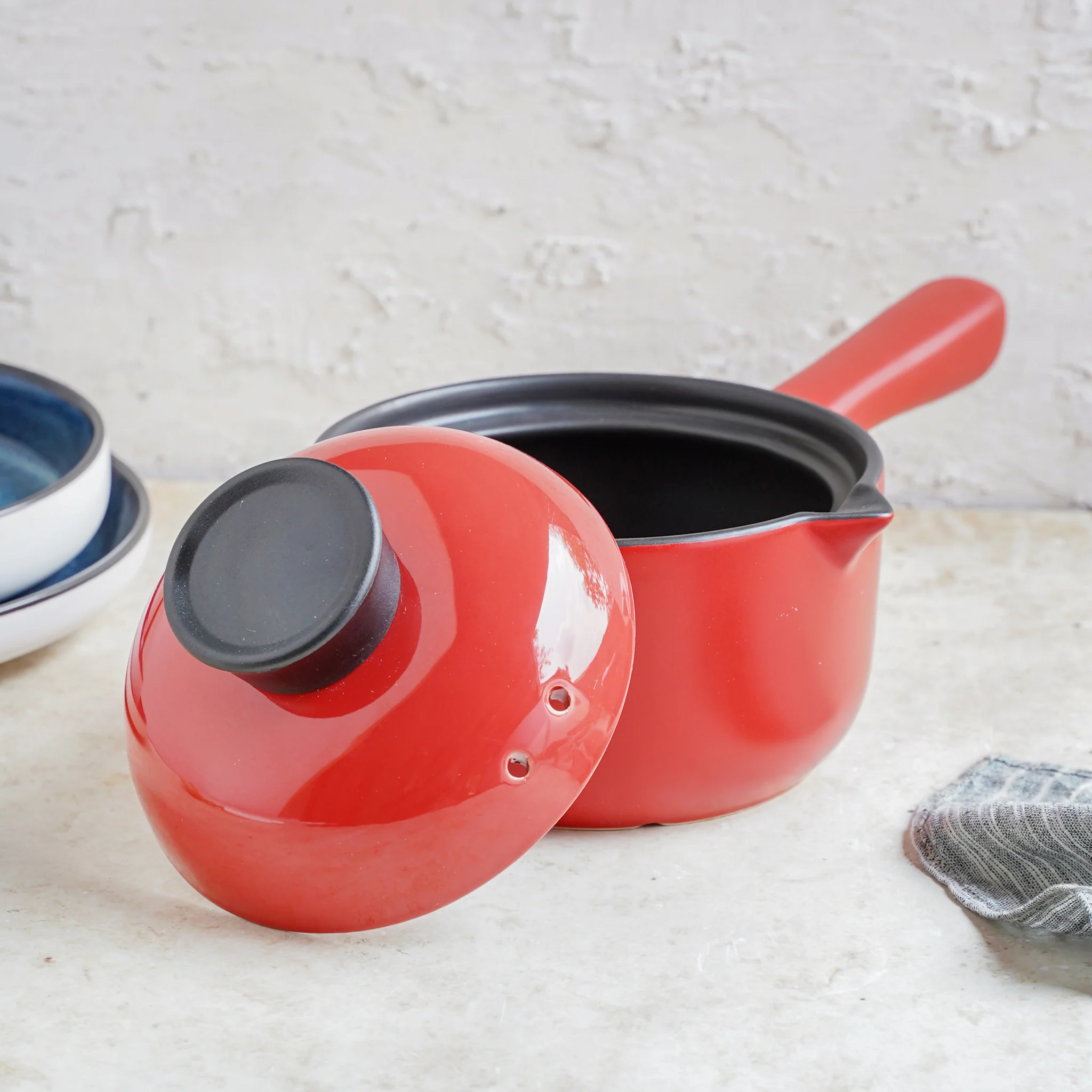 Cooking Pot Red - Image 3