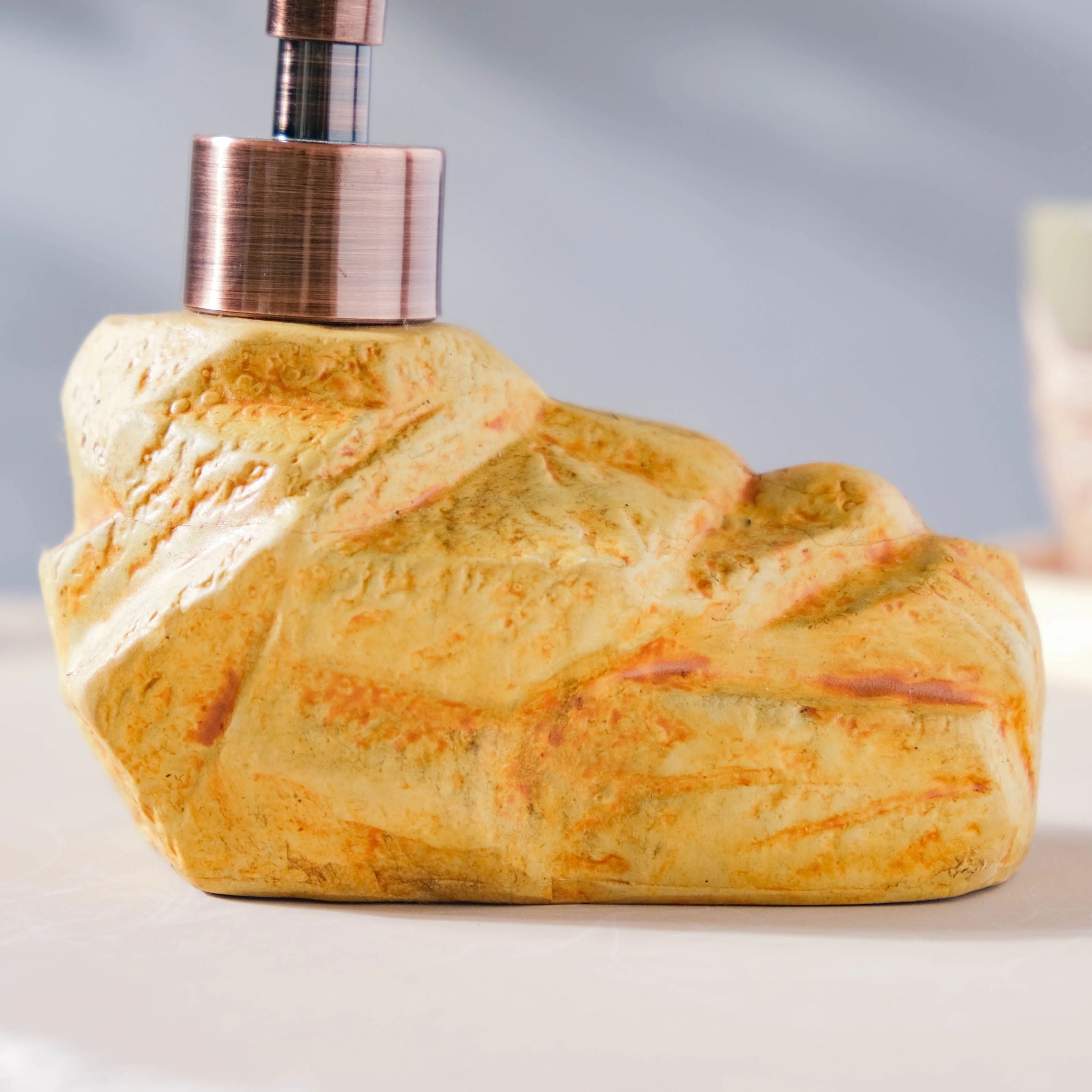 Coralie Orange Stone Dispenser With Nozzle 300ml - Image 9