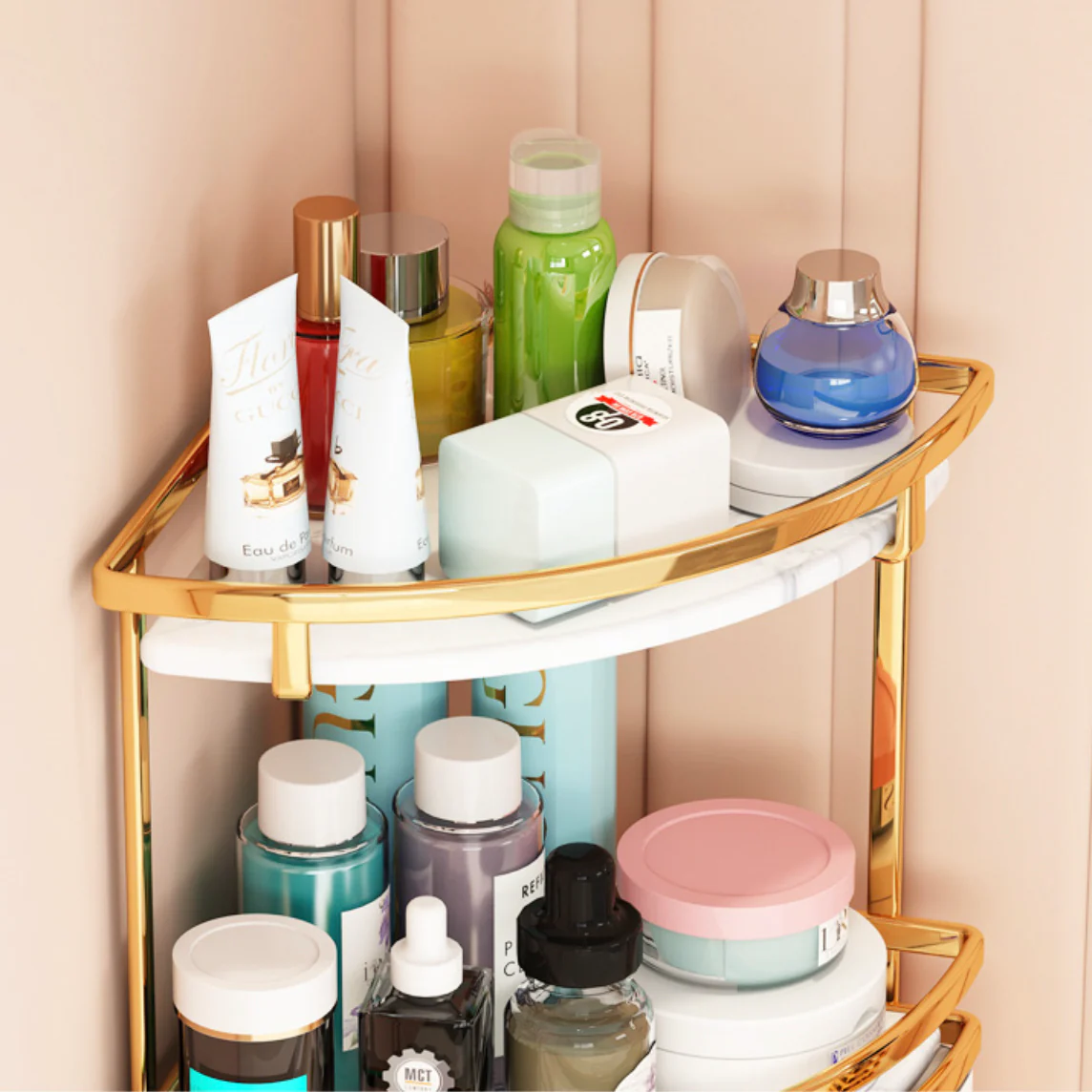 Corner Storage Rack Double Decker - Image 11
