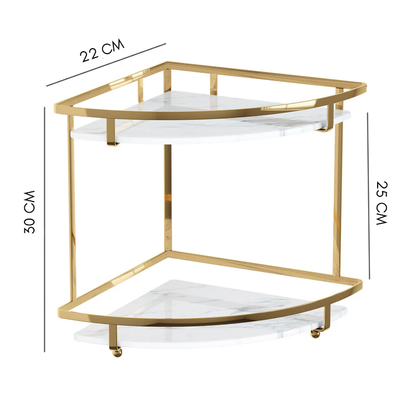 Corner Storage Rack Double Decker - Image 17