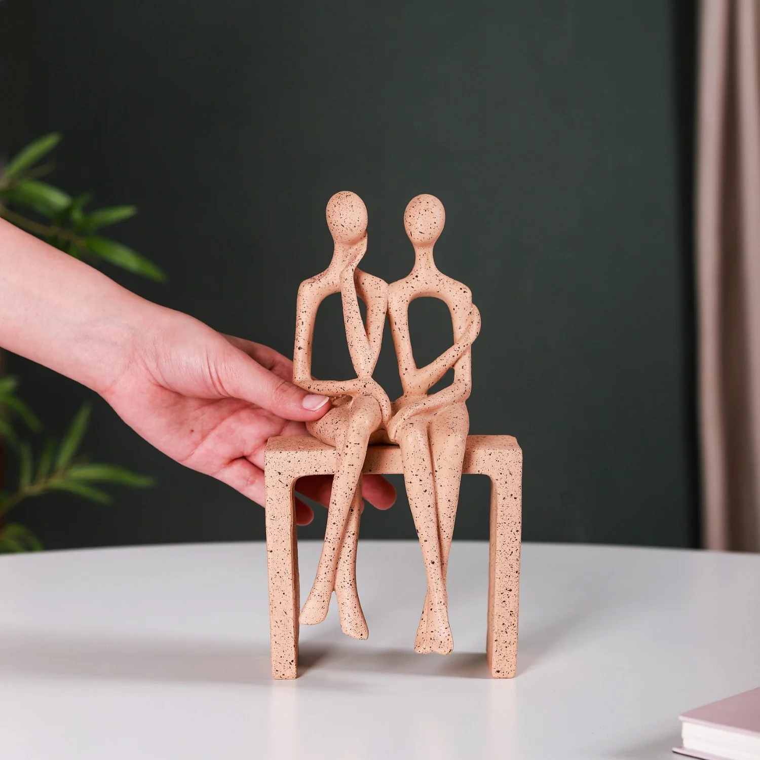 Couple On A Bench Showpiece - Image 2