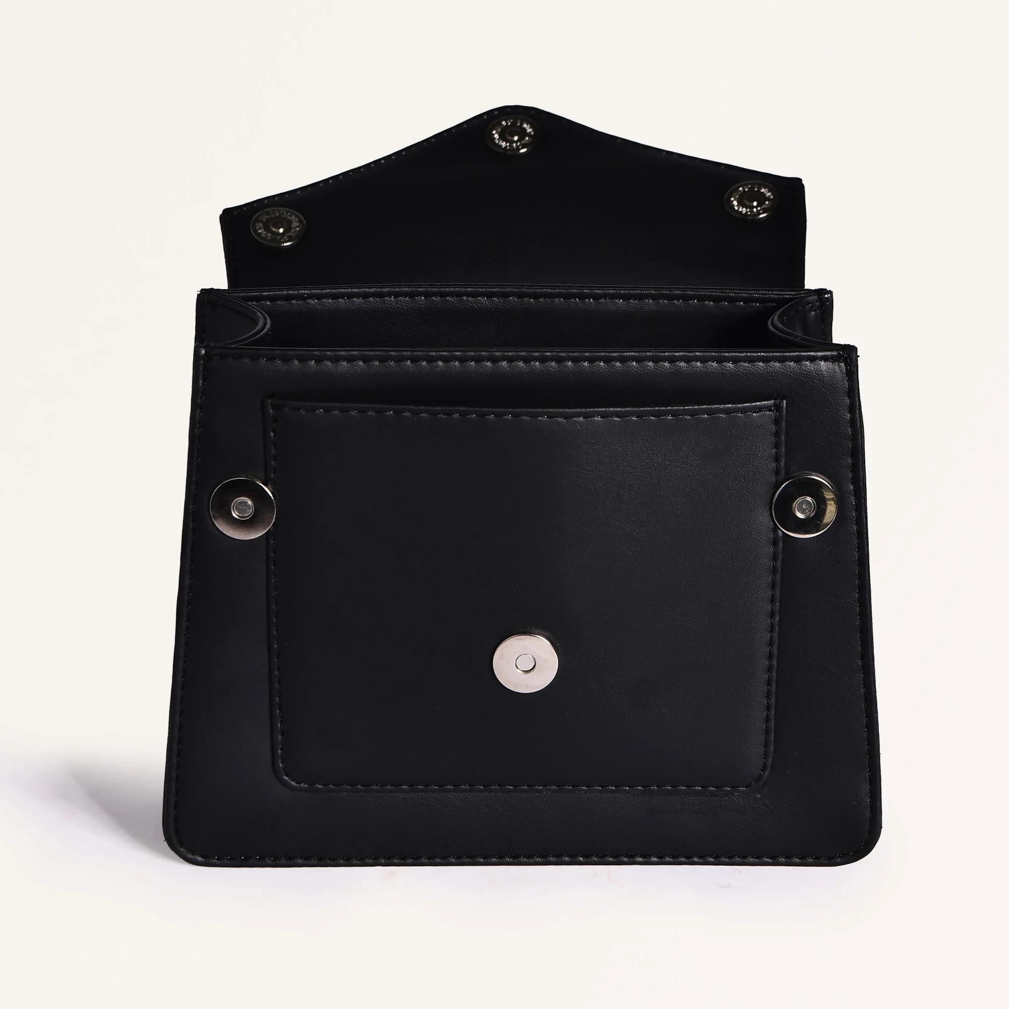 Croco Black Sling Bag - Image 8