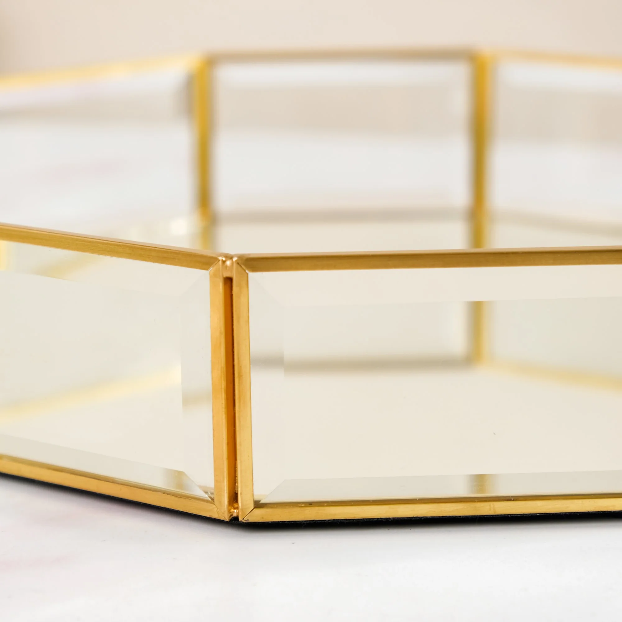 Crystal Glam Vanity Makeup Tray Large - Image 7