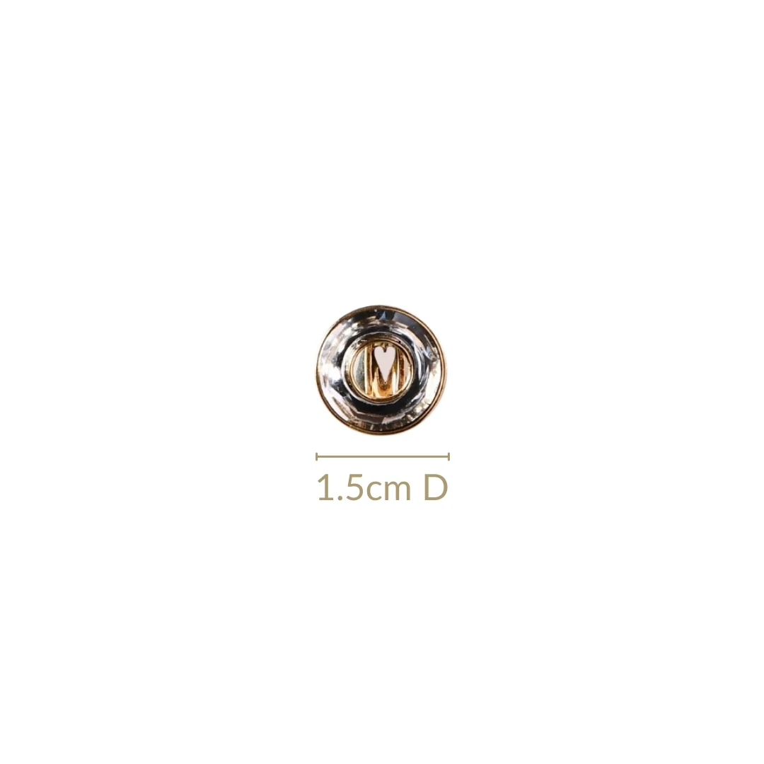 Crystal Halo Clip On Studs - Image 3