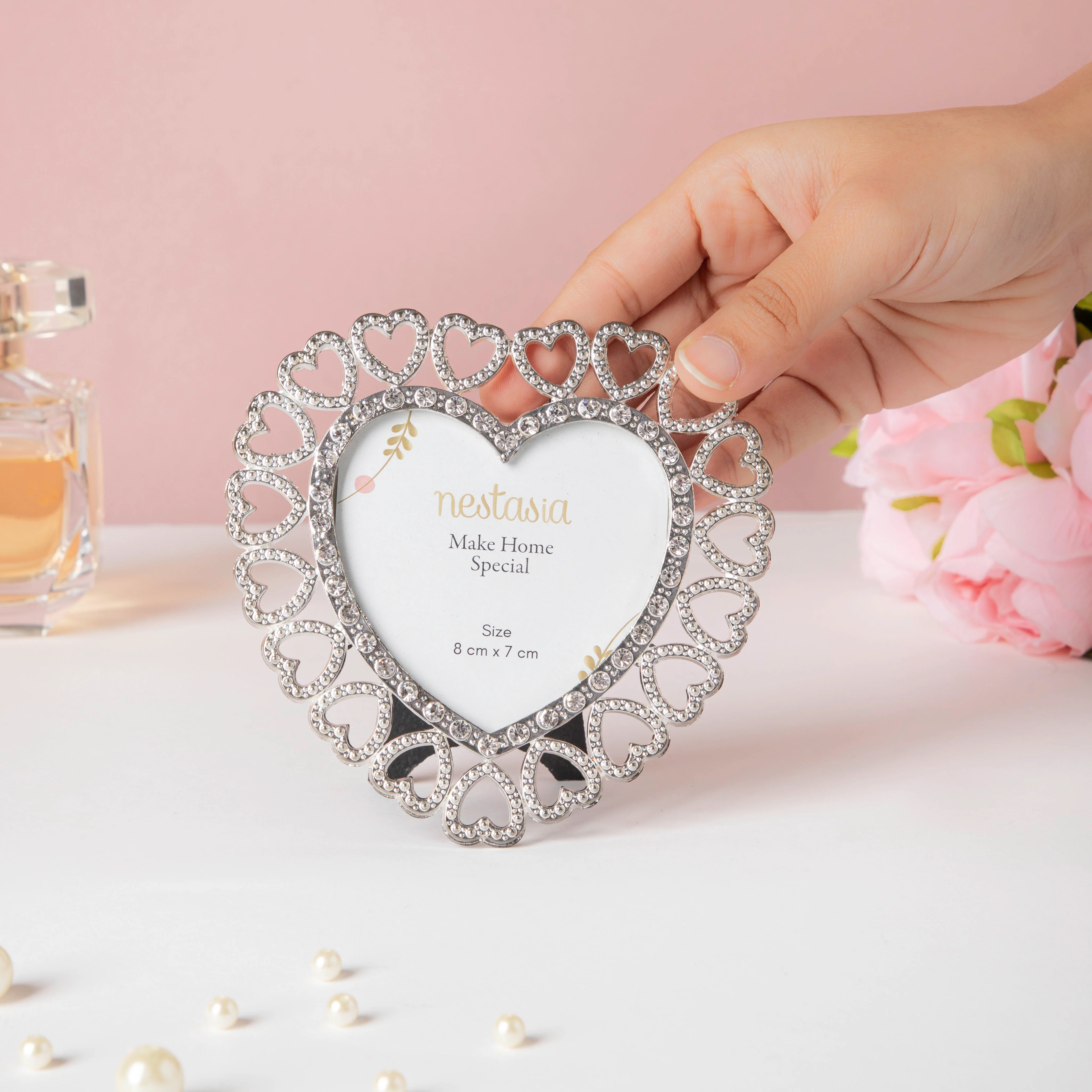 Crystal Heart Frame 5 Inch - Image 3