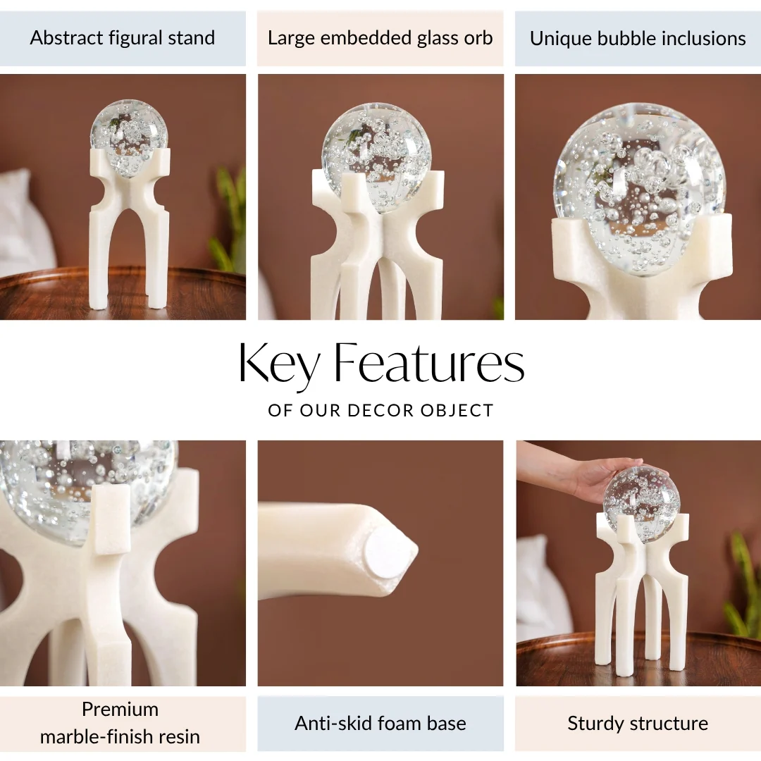 Crystal Orb Centrepiece Large - Image 5