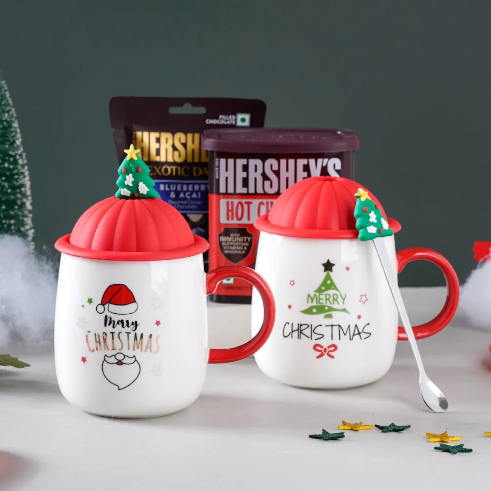 Cuddles And Caffeine Christmas Hamper Set Of 4 - Image 2