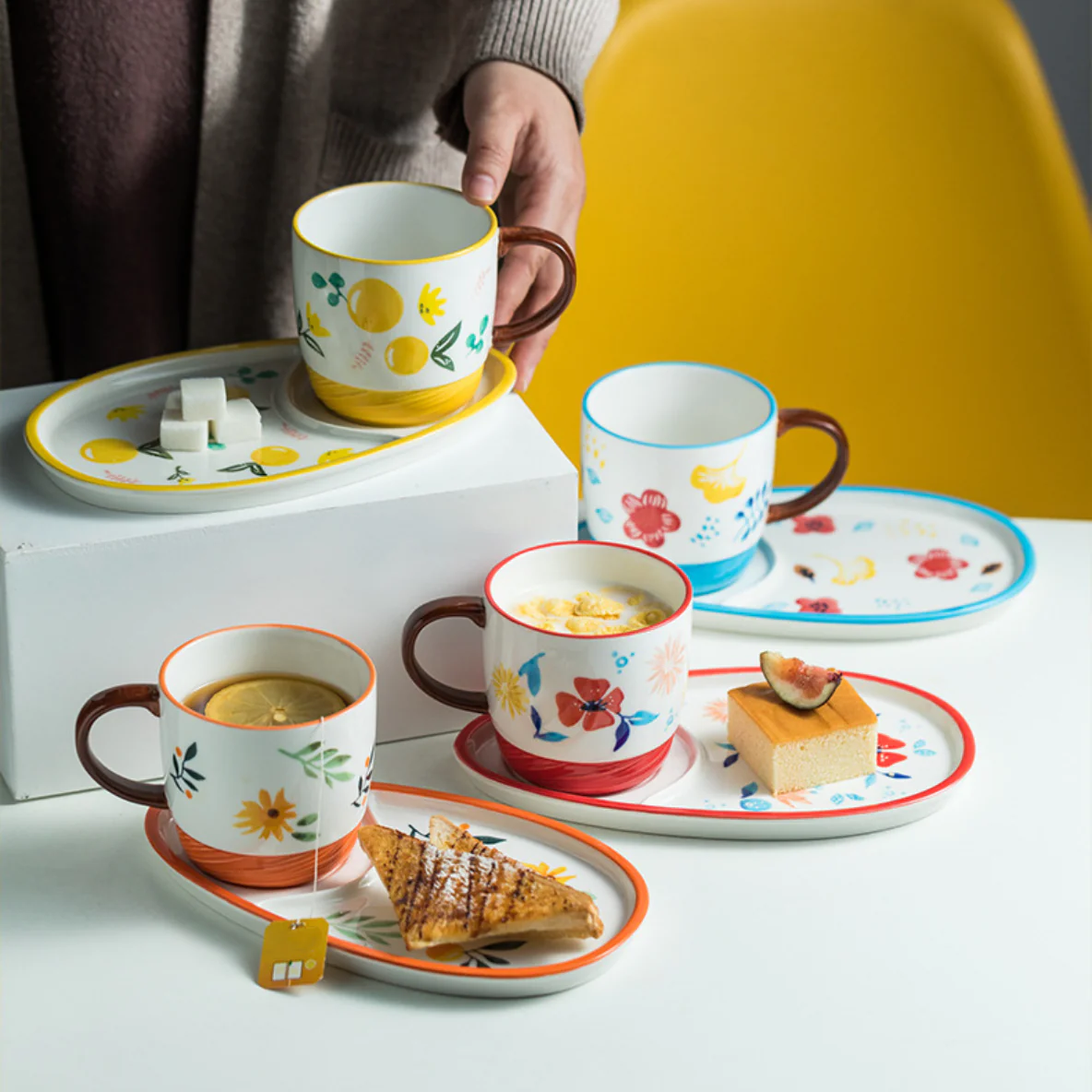 Cup And Plate Set - Image 4