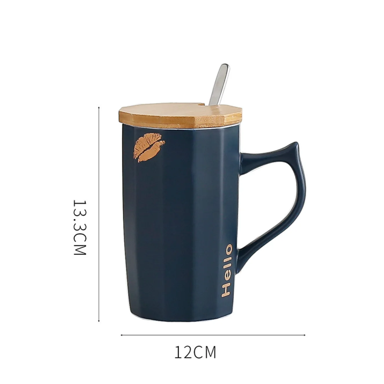 Cup With Lid and Spoon - Image 12