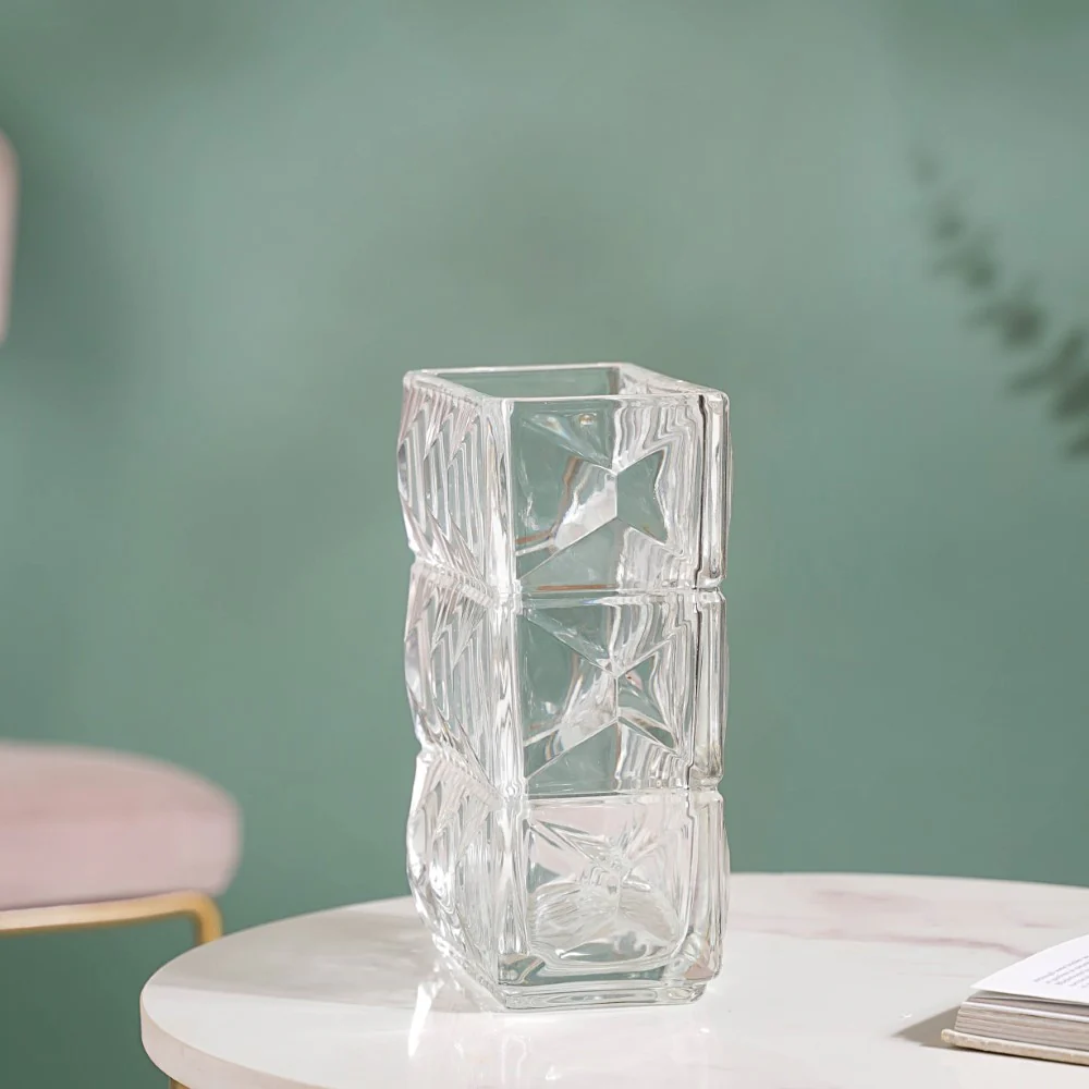 Cut Glass Crystal Decorative Vase - Image 4