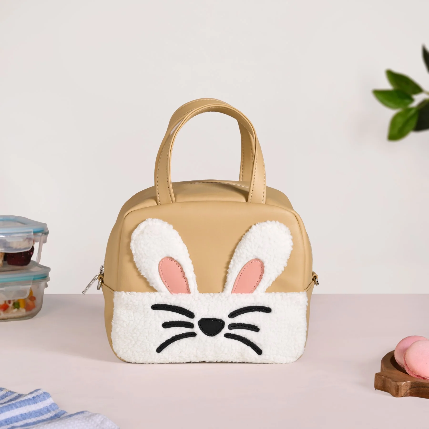 Cute Bunny Leakproof Lunch Bag For Kids - Image 7