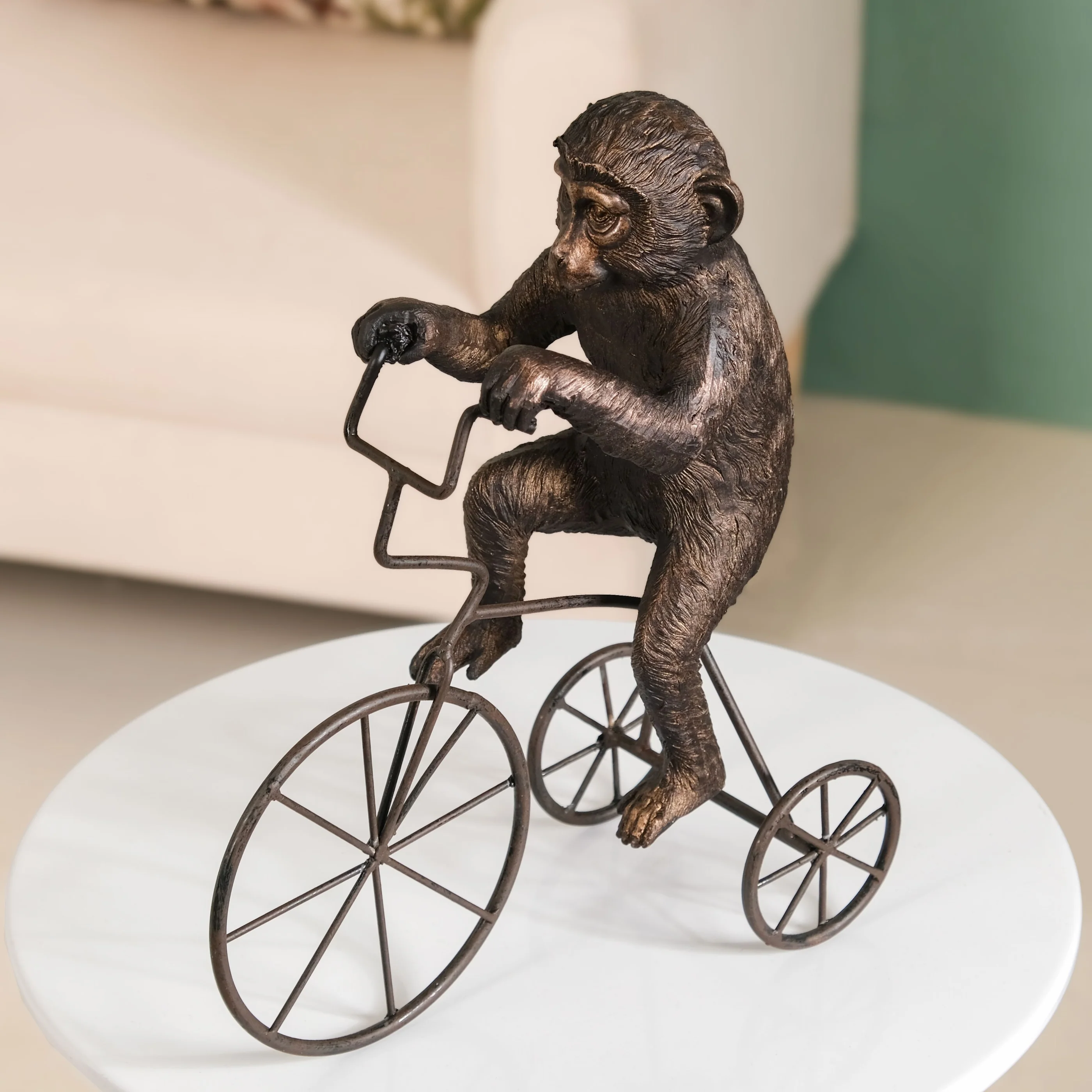 Cyclist Monkey Decorative Art - Image 7