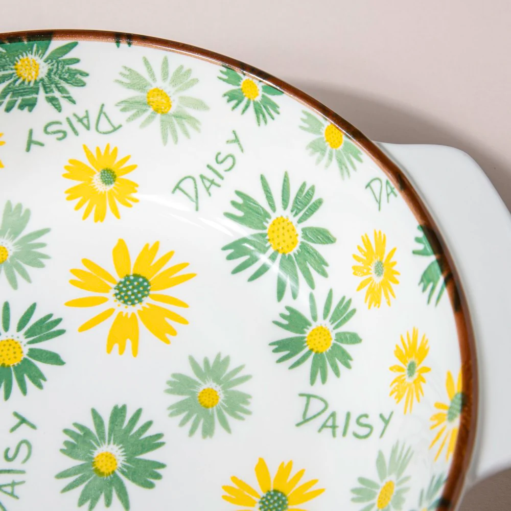 Daisy Baking Bowl With Handles 7.5 Inch 500 ml - Image 5